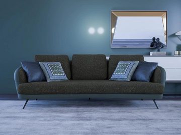 JVmoebel 3-Sitzer Luxus Modern Braun Sofa Dreisitzer Wohnzimmer Polstermöbel Neu, 1 Teile, Made in Europa