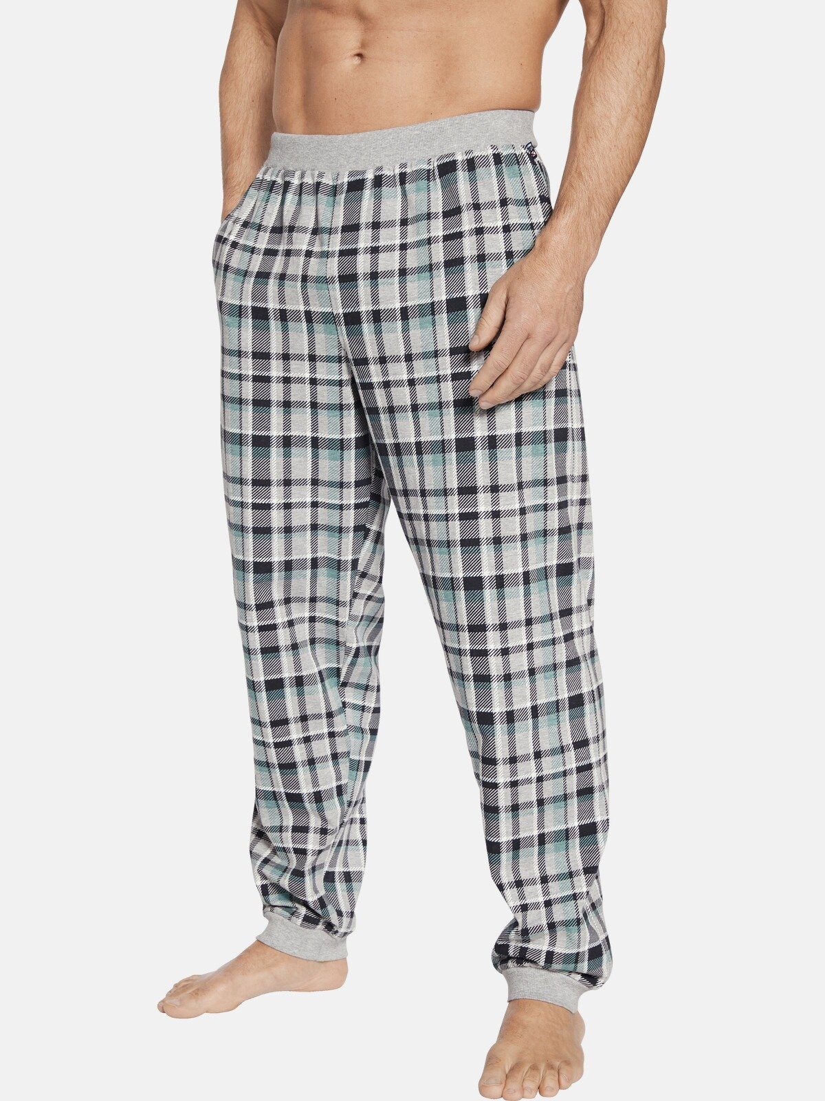 Pyjamahose Für Herren Mit Taschen – Bequeme Schlafhose Loungehose S M L XL XXL