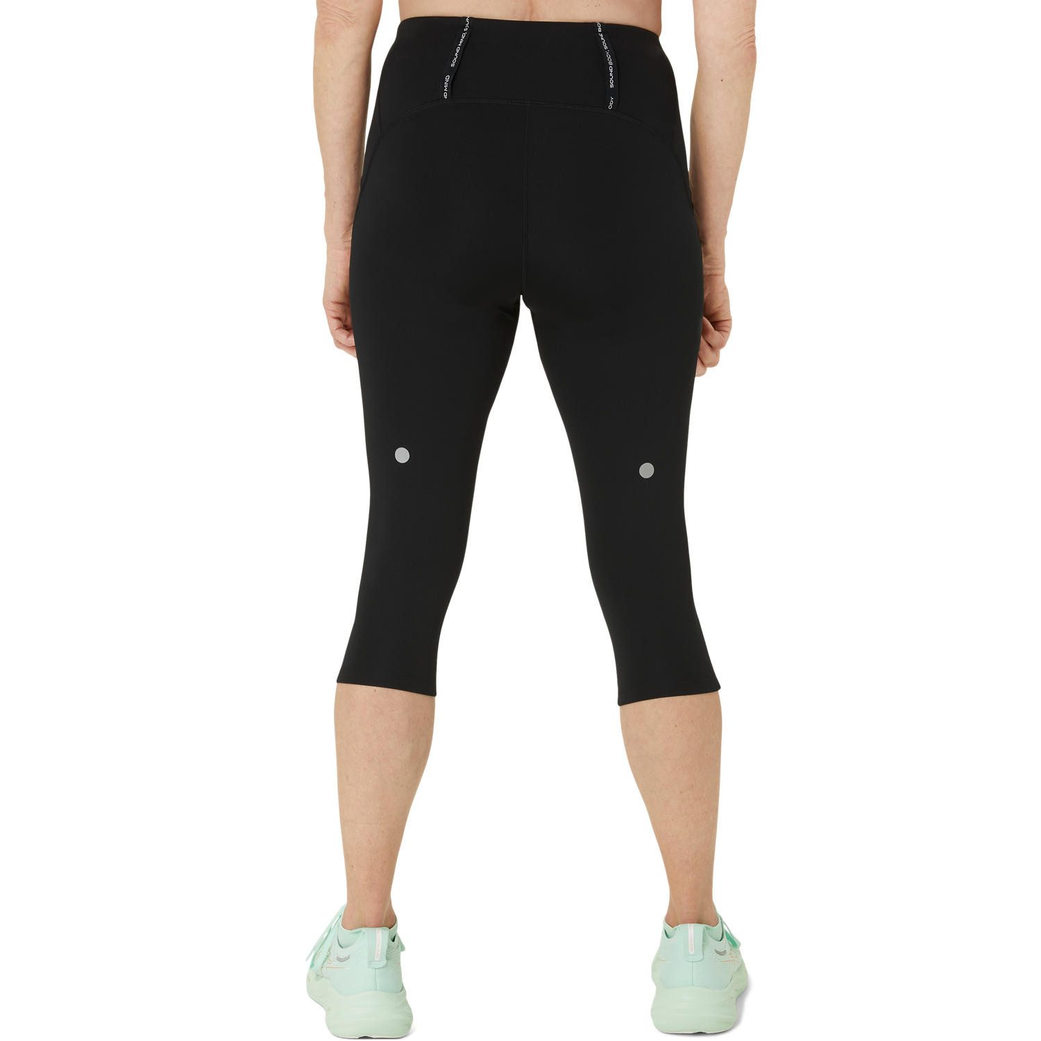 Asics Lauftights ROAD HIGH WAIST CAPRI TIGHT Schnelltrocknend, Reflektierend, Smartphone-Fach – Bild 3 von 5