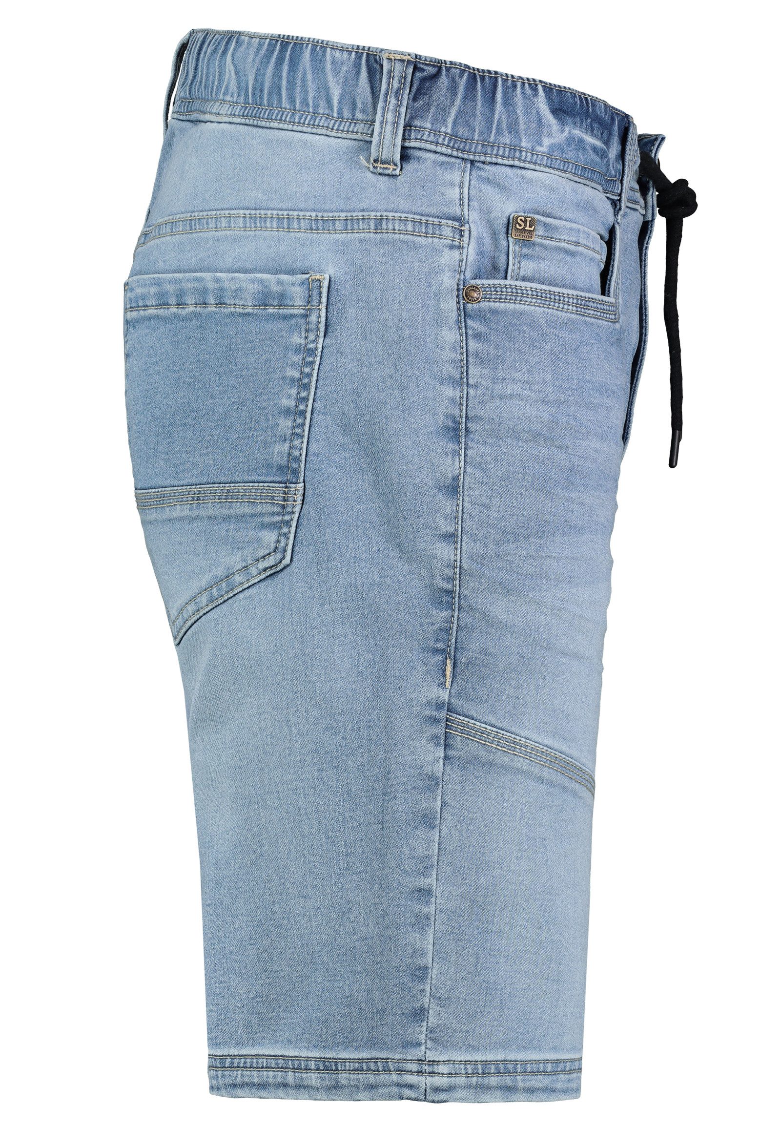 SUBLEVEL Jeansshorts Cargo mit Kontrastnähten Denim günstig online kaufen