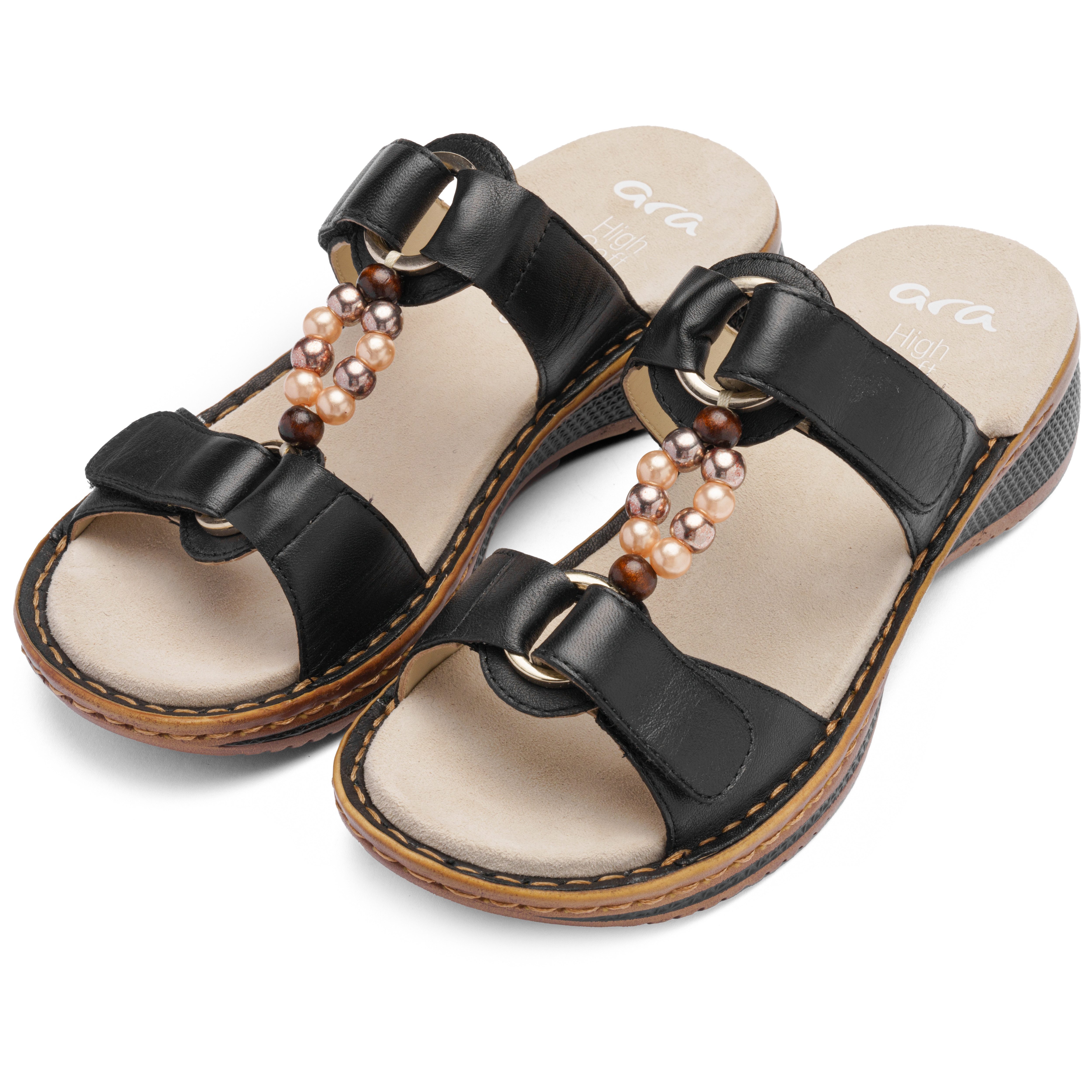 Ara HAWAII Pantolette Schlupfschuh, Komfortschuh mit Klettverschlüsse, G-We günstig online kaufen