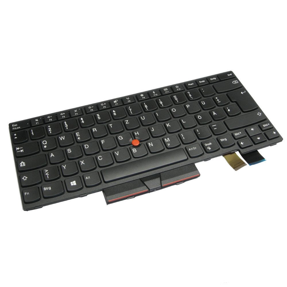 Trade-Shop Ersatz passend für Lenovo ThinkPad 01AX458 01EN612 01AX417 01AX376 Tastatur (Tastenbelegung: Deutsch, QWERTZ / Farbe: Schwarz mit Trackpoint)