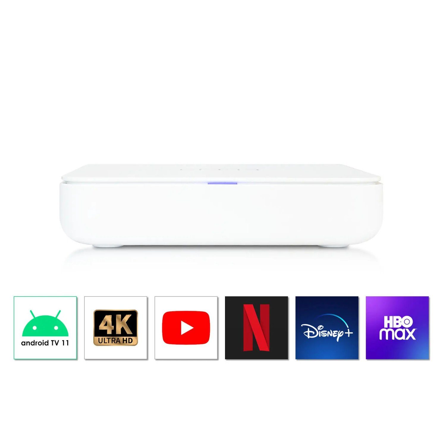 Homatics Streaming-Box HOMATICS BOX R, Android TV 2 GB DDR RAM, 16 GB eMMC Flash