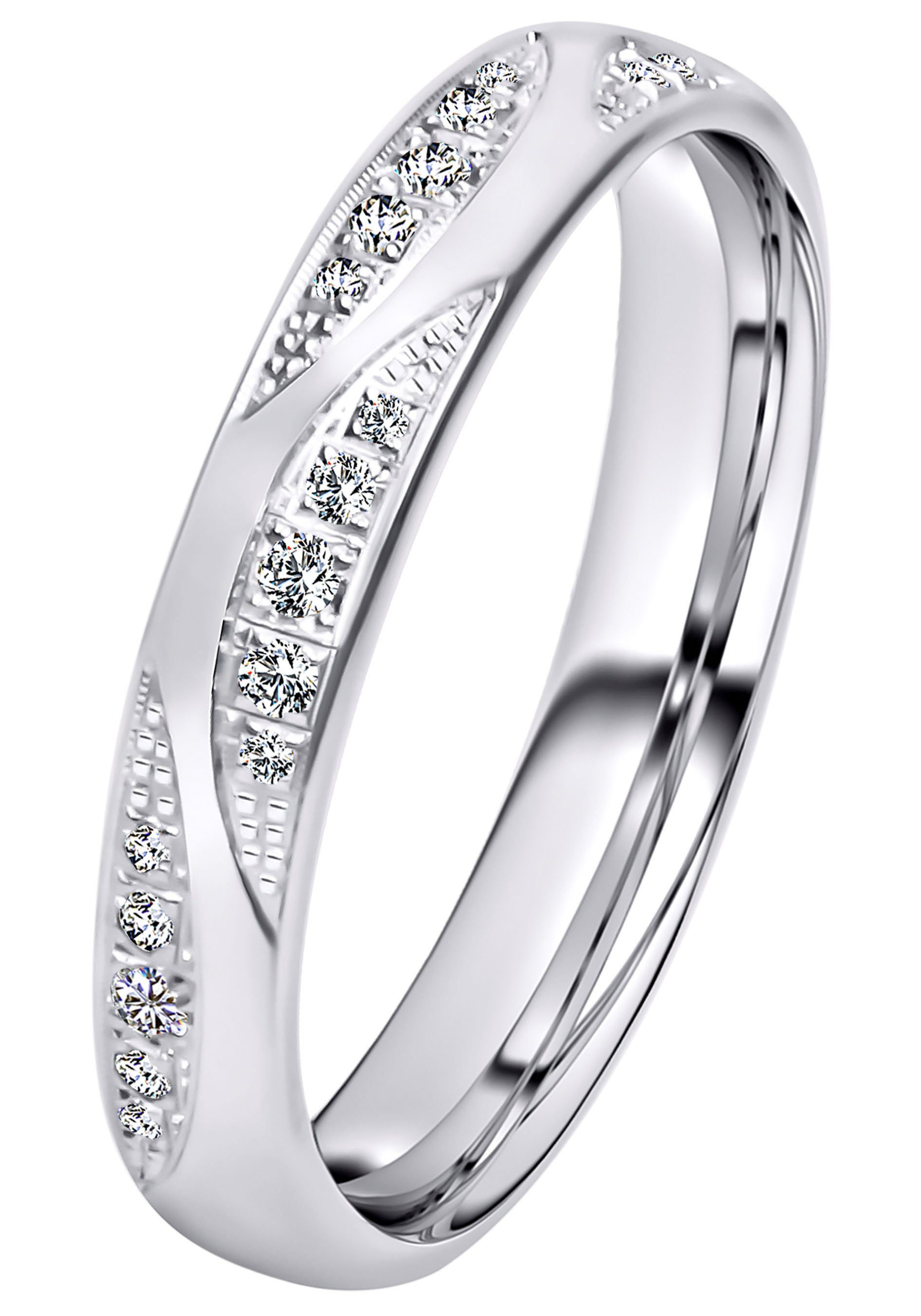 DOOSTI Trauring Schmuck Geschenk Silber 925 Trauring Ehering Partnerring LI günstig online kaufen