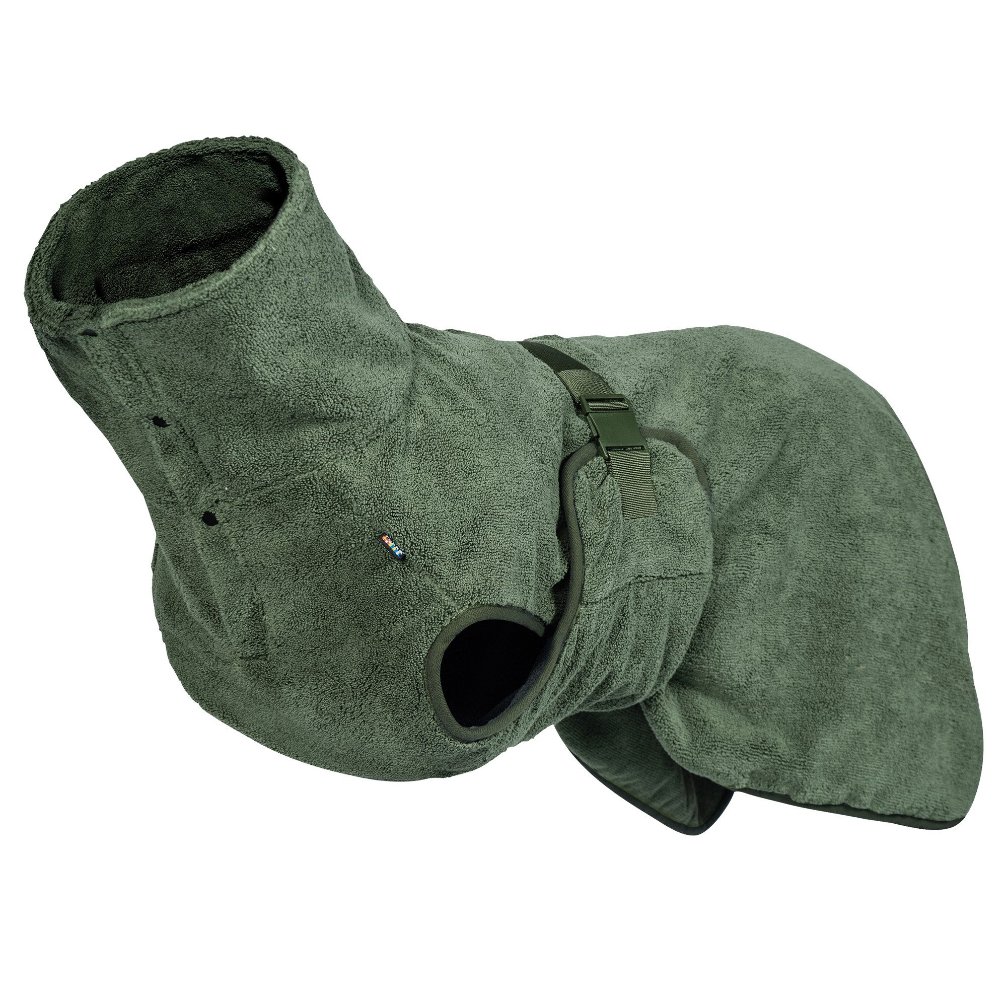 Rukka®Pets Hundebademantel Rukka® Hundebademantel Medea Dark Olive, in verschiedenen Größen
