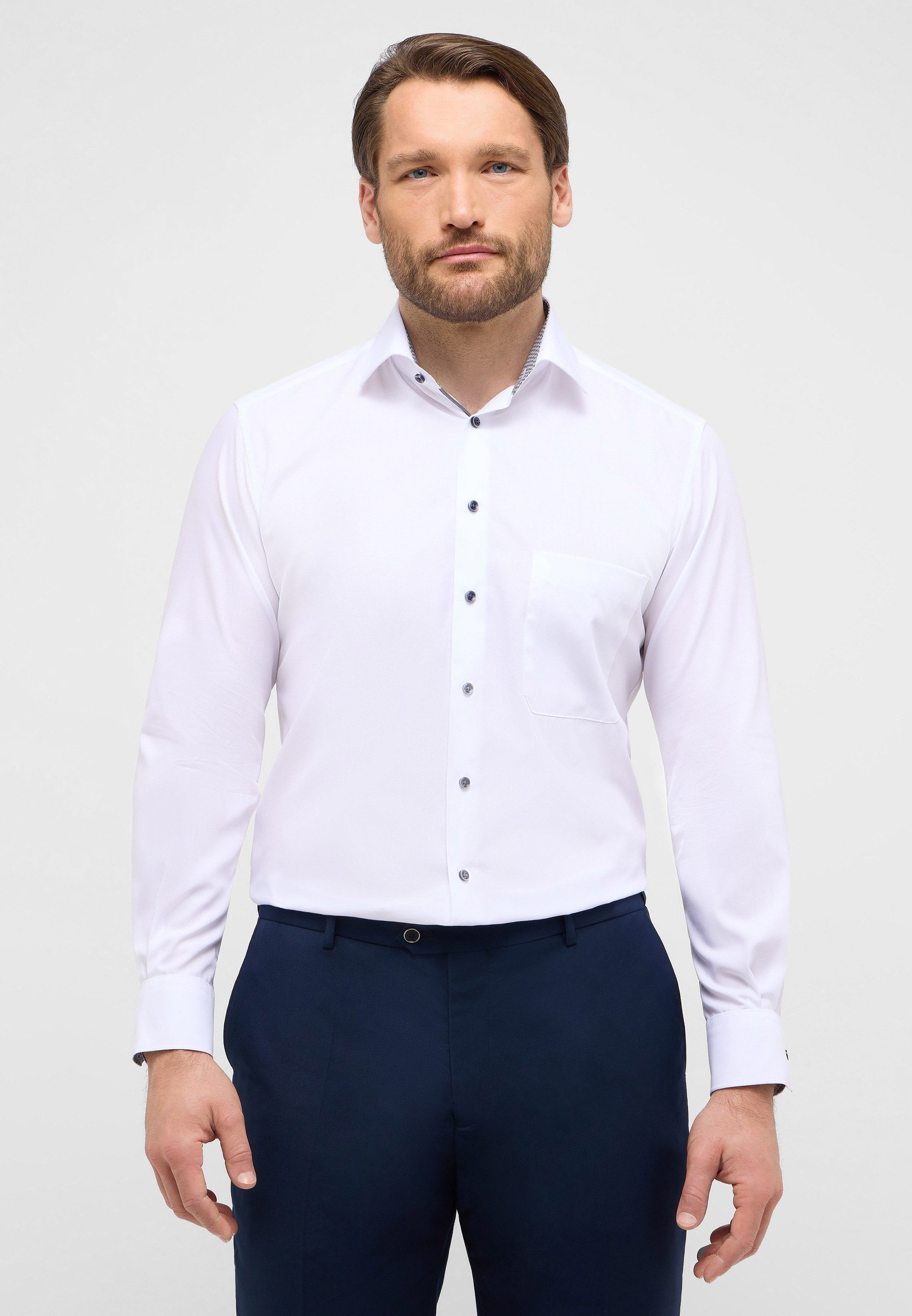 Eterna Langarmhemd "COMFORT FIT", NON IRON (bügelfrei) günstig online kaufen