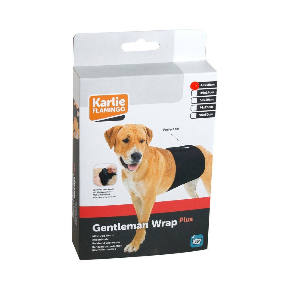 Karlie Hundeweste Hundeschutzhose, schwarz