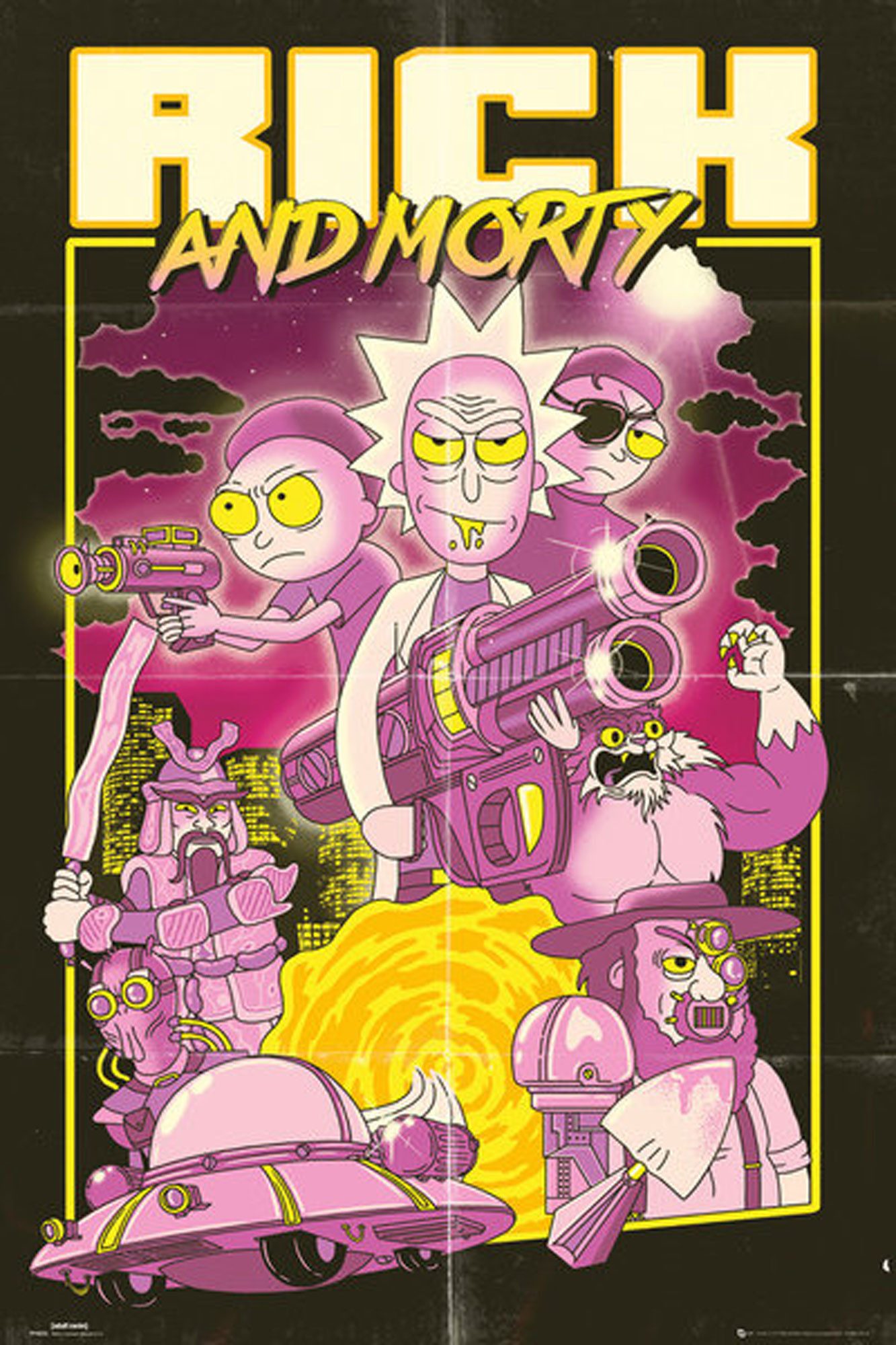 Poster Rick & Morty - Poster - Action Movie