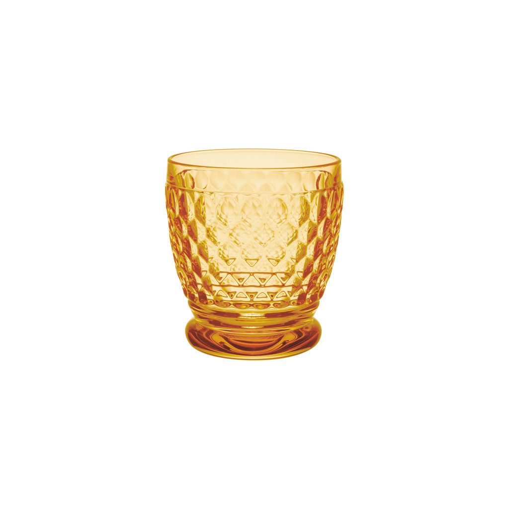 Villeroy & Boch Tumbler-Glas Boston Saffron Becher, 200 ml, gelb, Glas