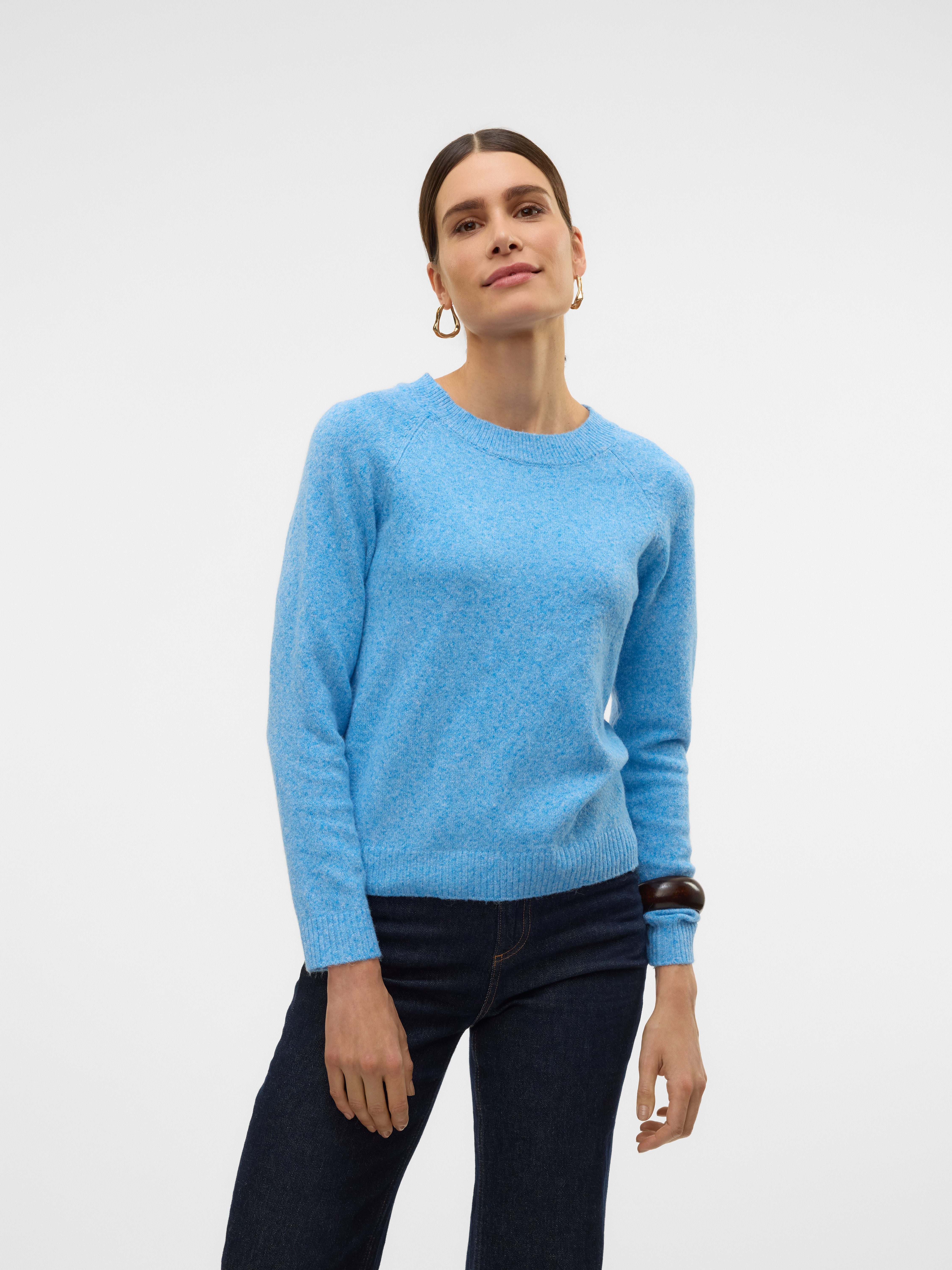 Rundhalspullover VMDOFFY LS O-NECK BLOUSE GA NOOS