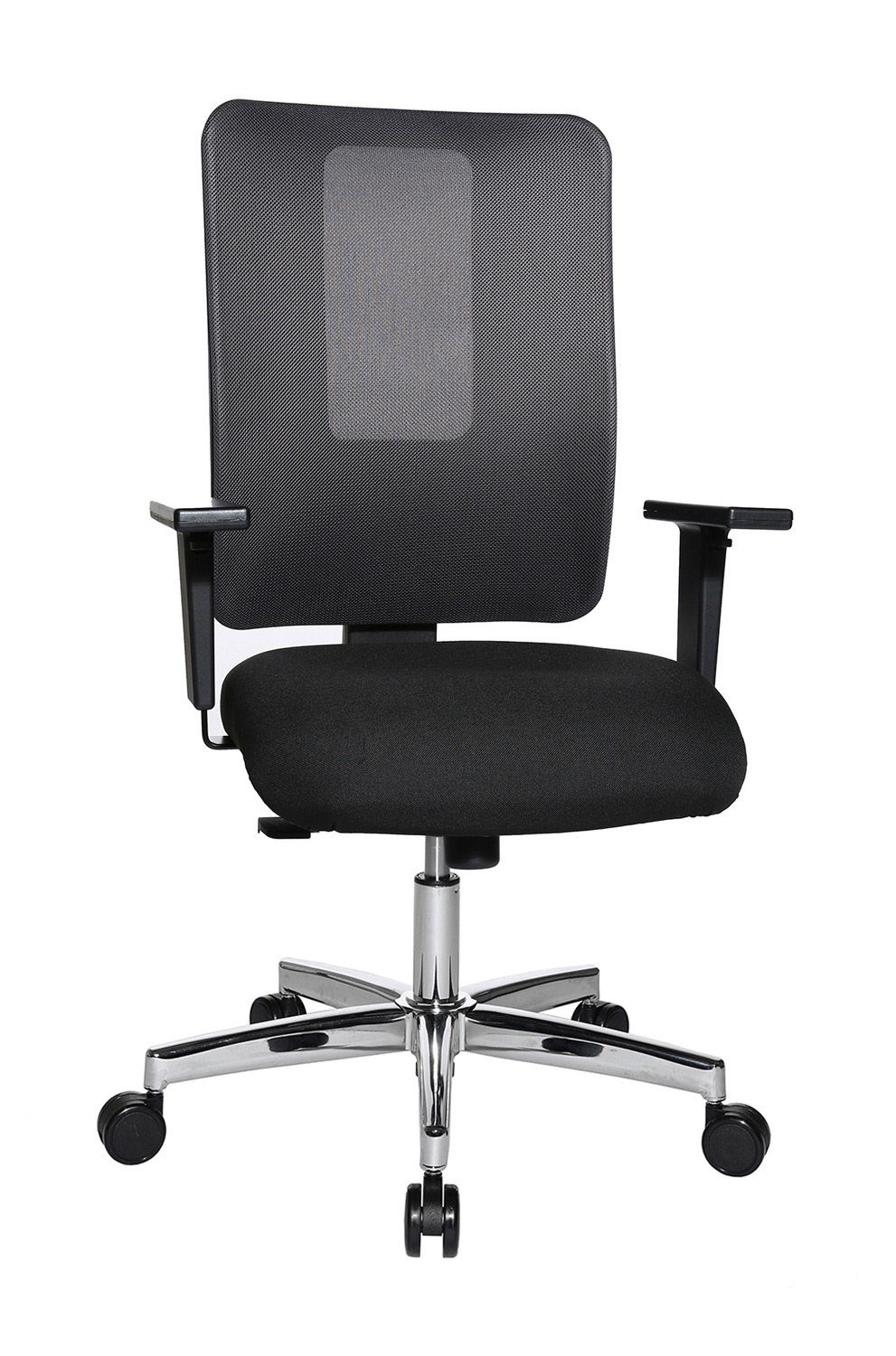 Vito Drehstuhl VITOPROFI, Schwarz, B 64 cm, T 64 cm