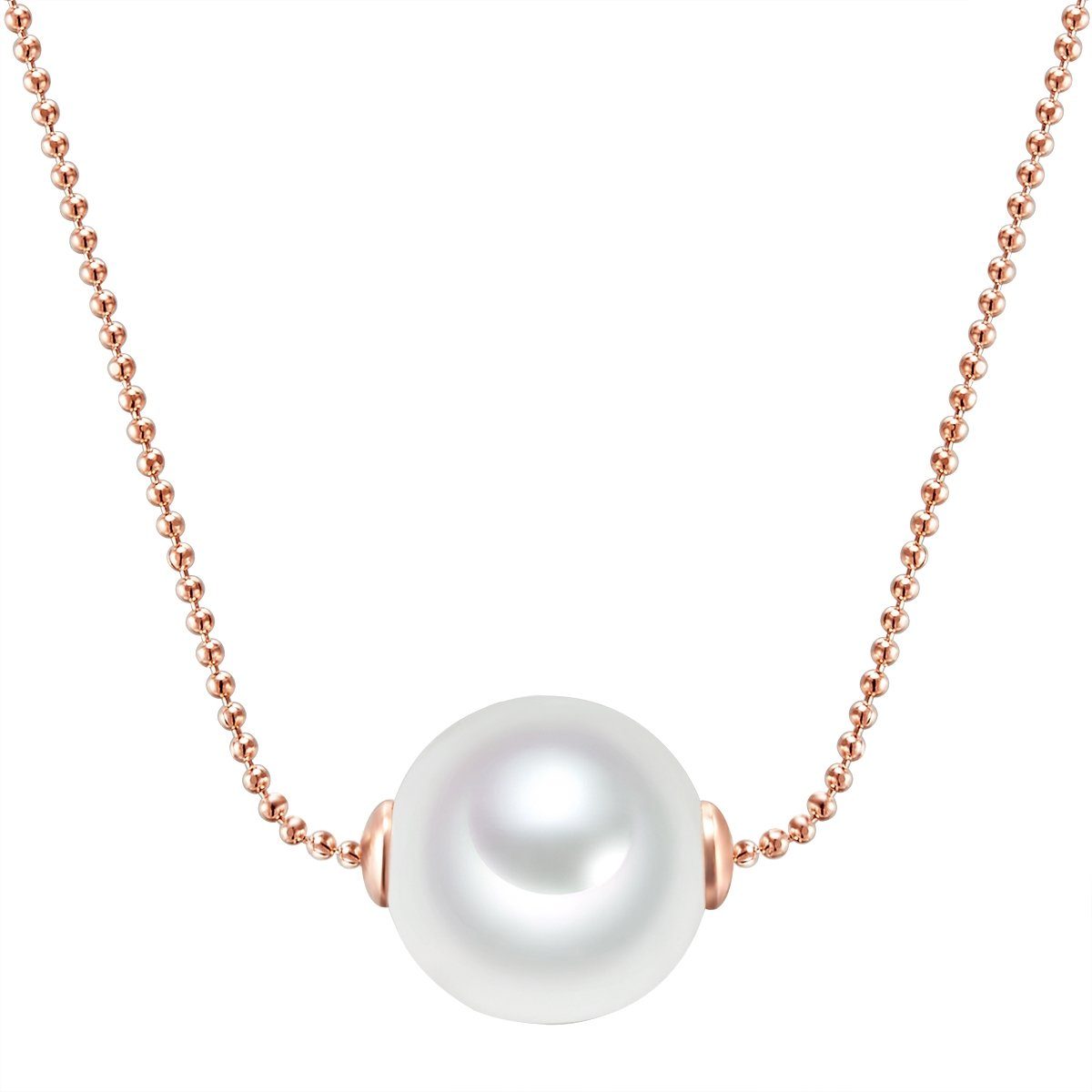 Lulu & Jane Perlenkette roségold, Messing günstig online kaufen