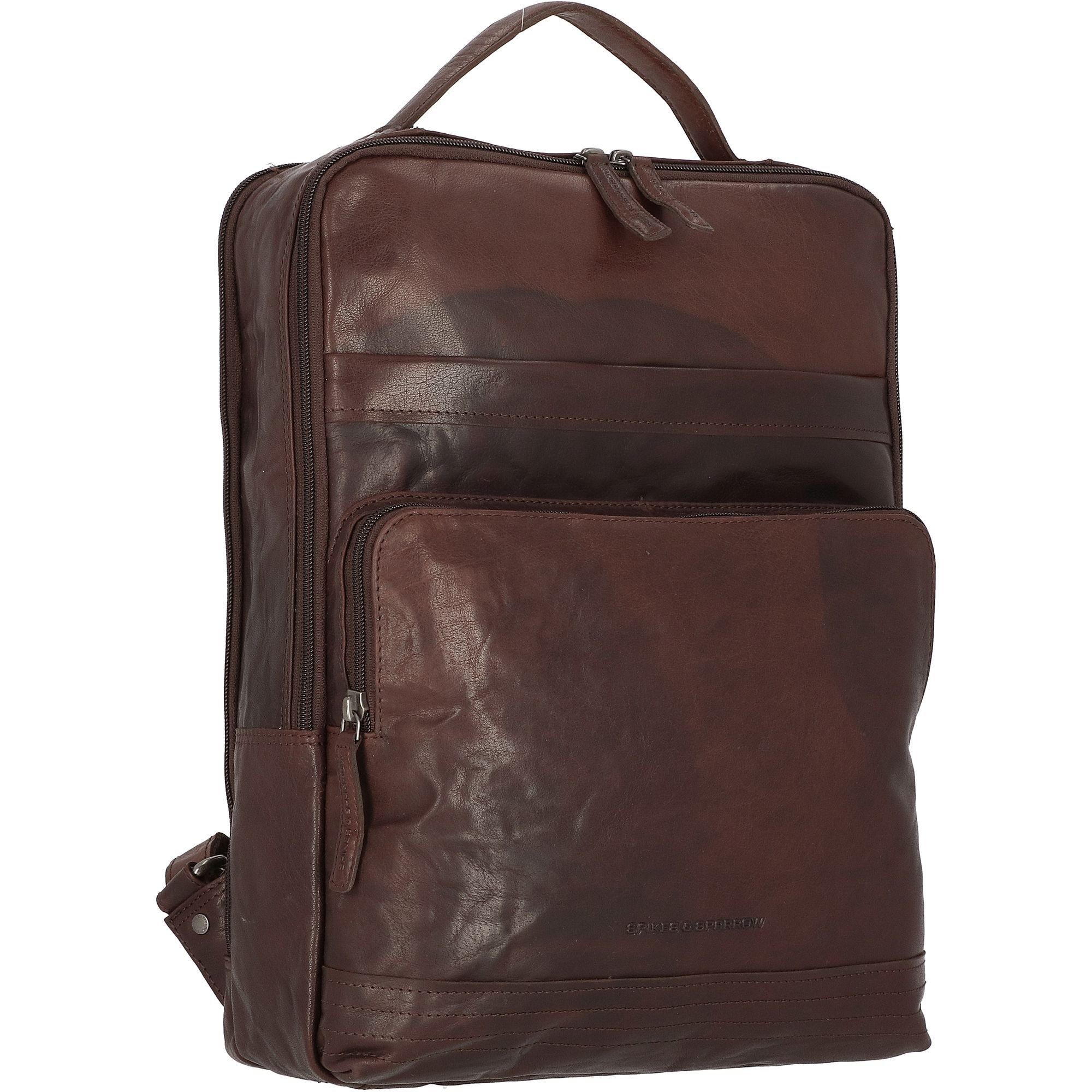 Spikes & Sparrow Laptoprucksack, Leder