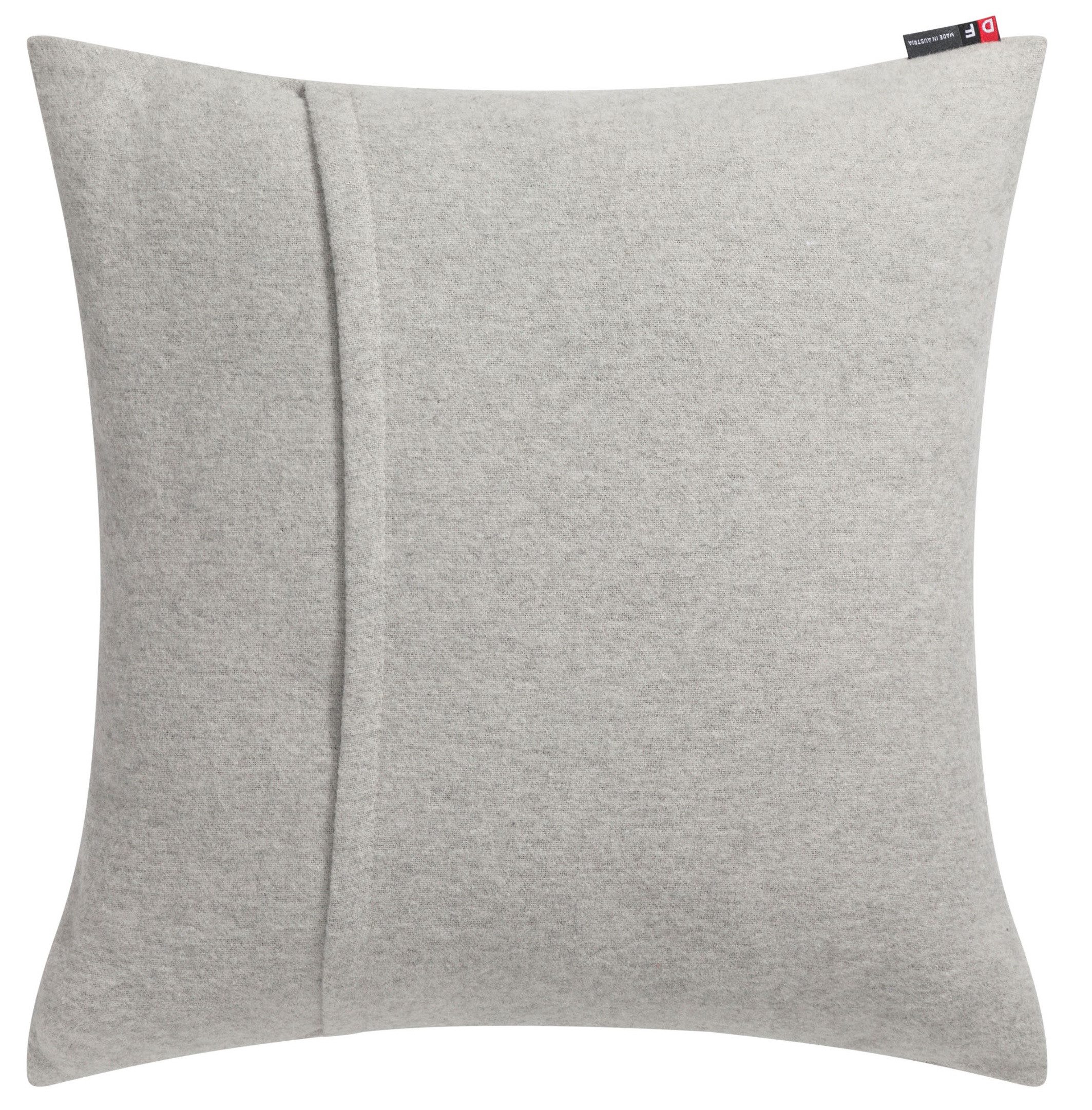DAVID FUSSENEGGER Kissenhülle Silvretta 'Bock' 50 x 50 cm Filz - Grau günstig online kaufen