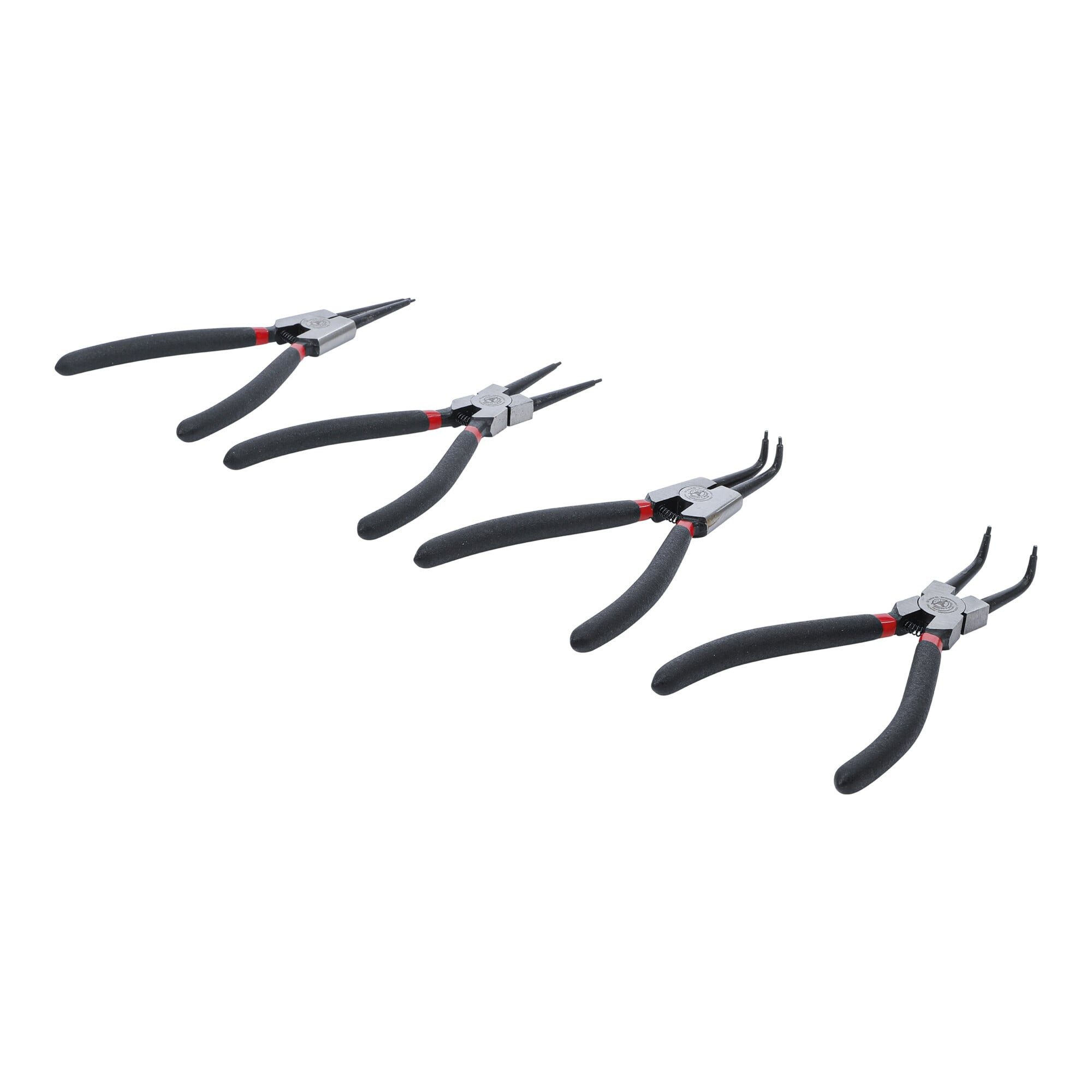 BGS Sicherungsringzange BGS Do it yourself Sprengringzangen-Satz 175 mm 4-tlg.