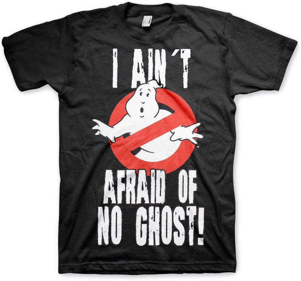 Ghostbusters T-Shirt I Aint Afraid Of No Ghost Big Tall T-Shirt