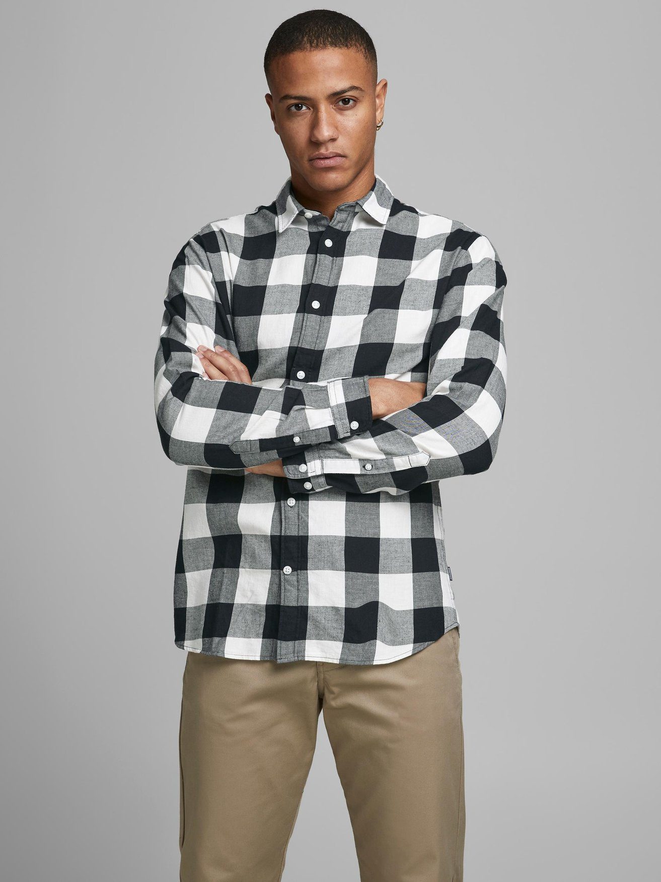 Jack & Jones Langarmhemd Slim Fit günstig online kaufen