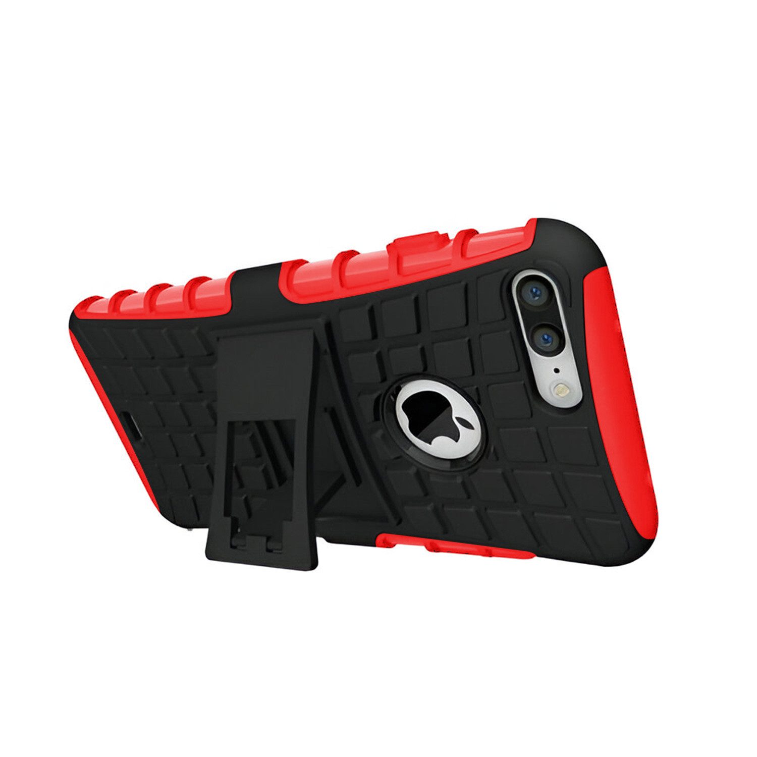 betterfon Handyhülle für Apple iPhone Robuste Outdoor Schutzhülle Panzer Case, Stoßfeste Dual-Layer Hülle mit Kickstand kratzfest und formstabil
