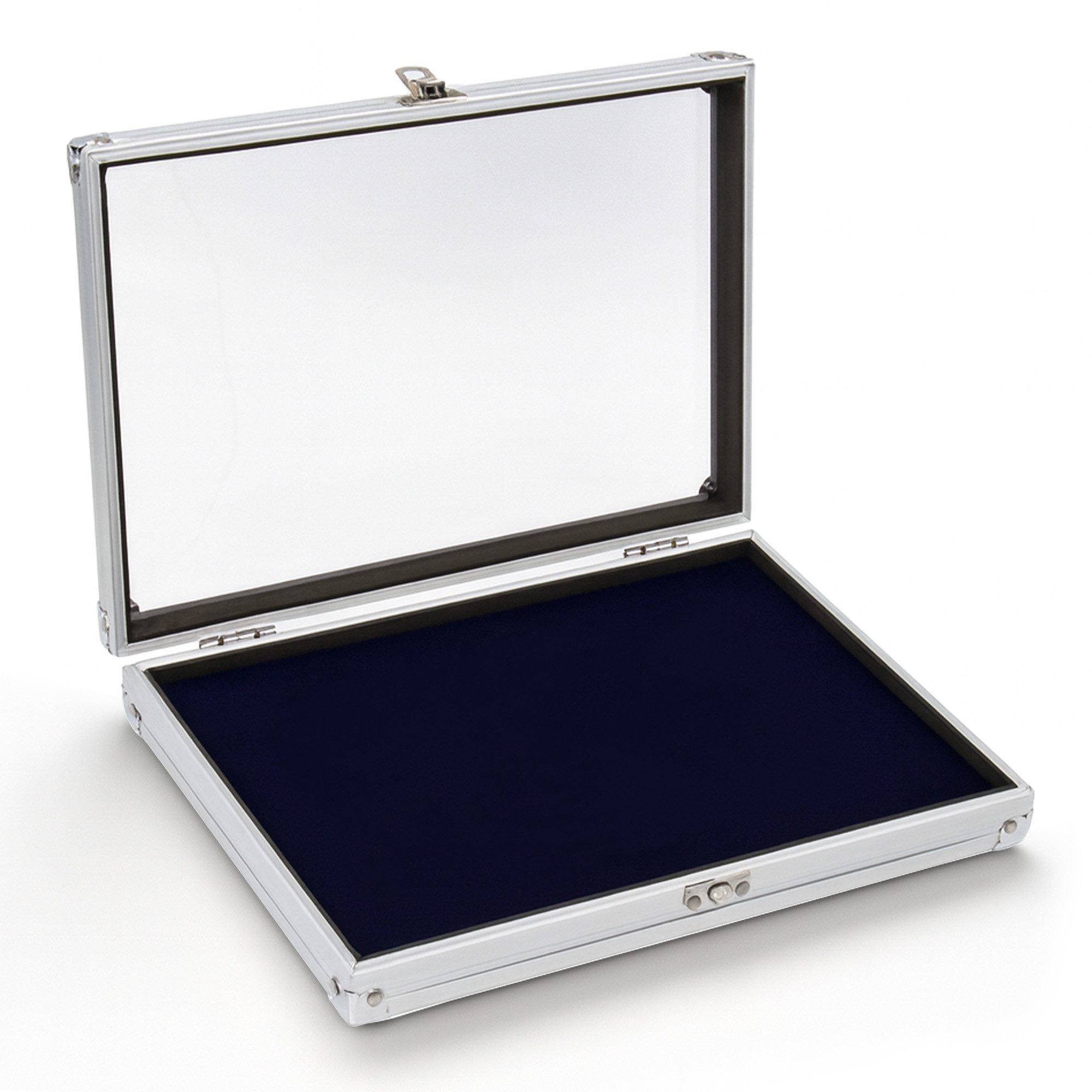 Safe-Album Vitrine Sammel-Vitrine Alu Compact