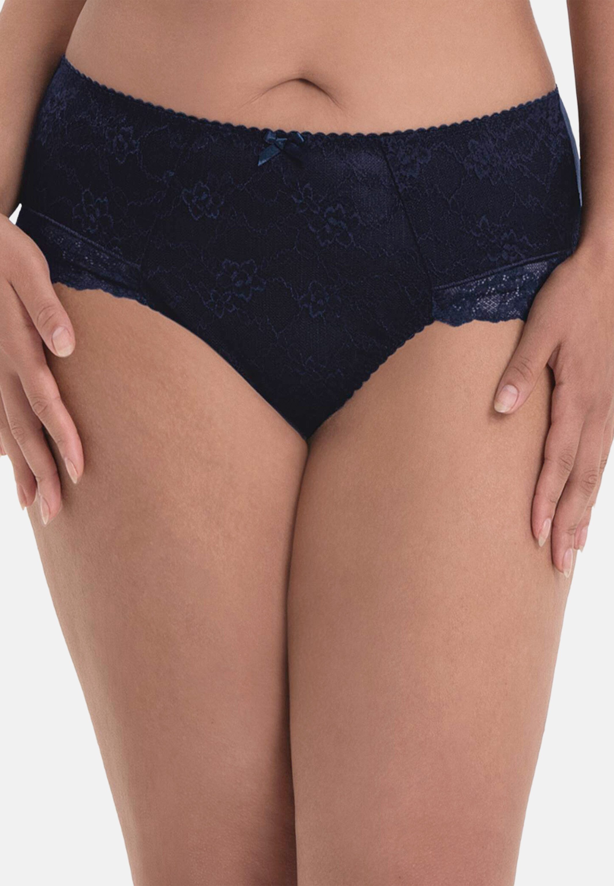 Rosa Faia Taillenslip Bobette (1-St) Taillen Slip - Leicht transparent - Florales Spitzen-Design