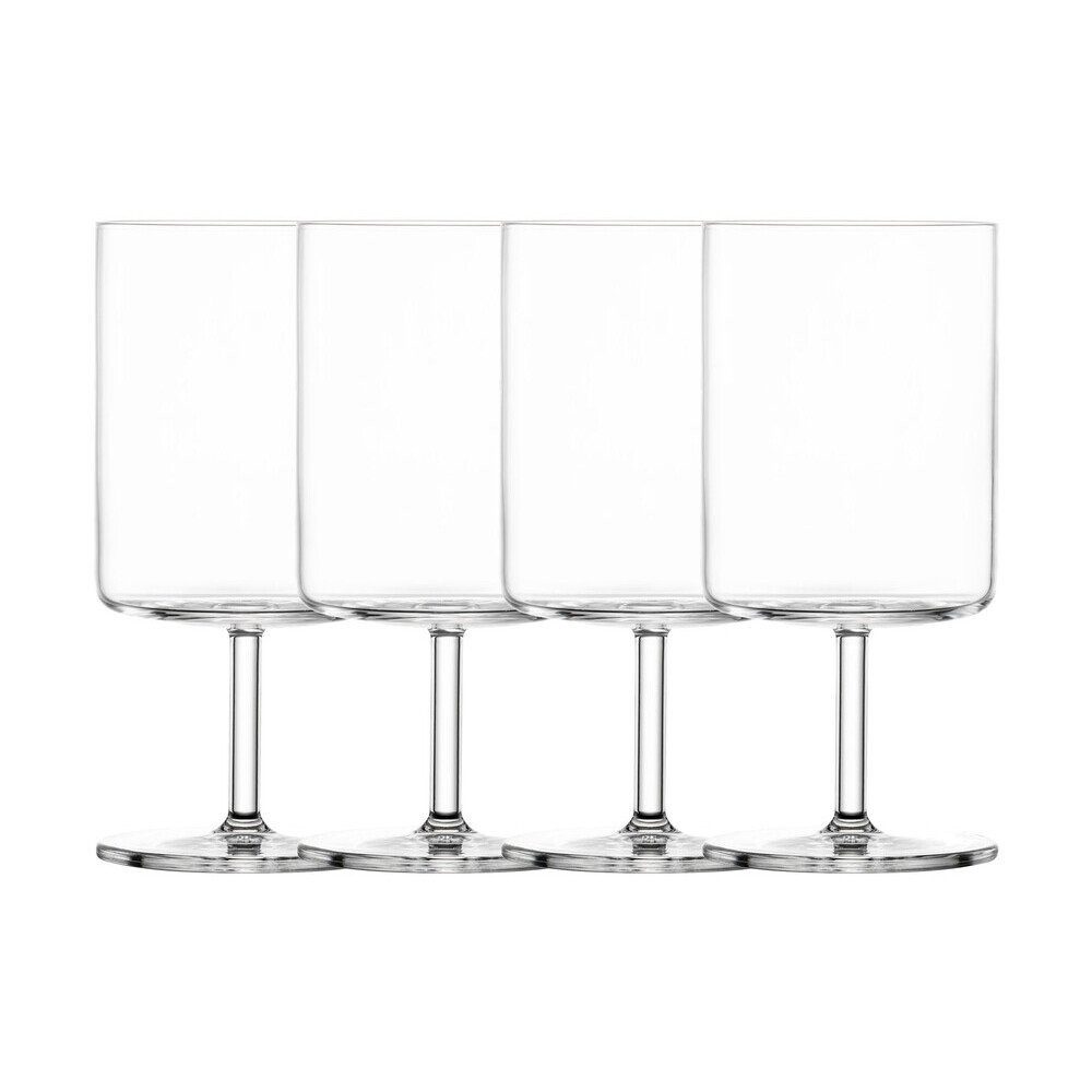 SCHOTT ZWIESEL Glas Wasserglas 4er-Set Modo klar, 4-tlg., Tritan-Kristallglas, Wasserglas, 4-tlg., Tritan-Kristallglas, klar