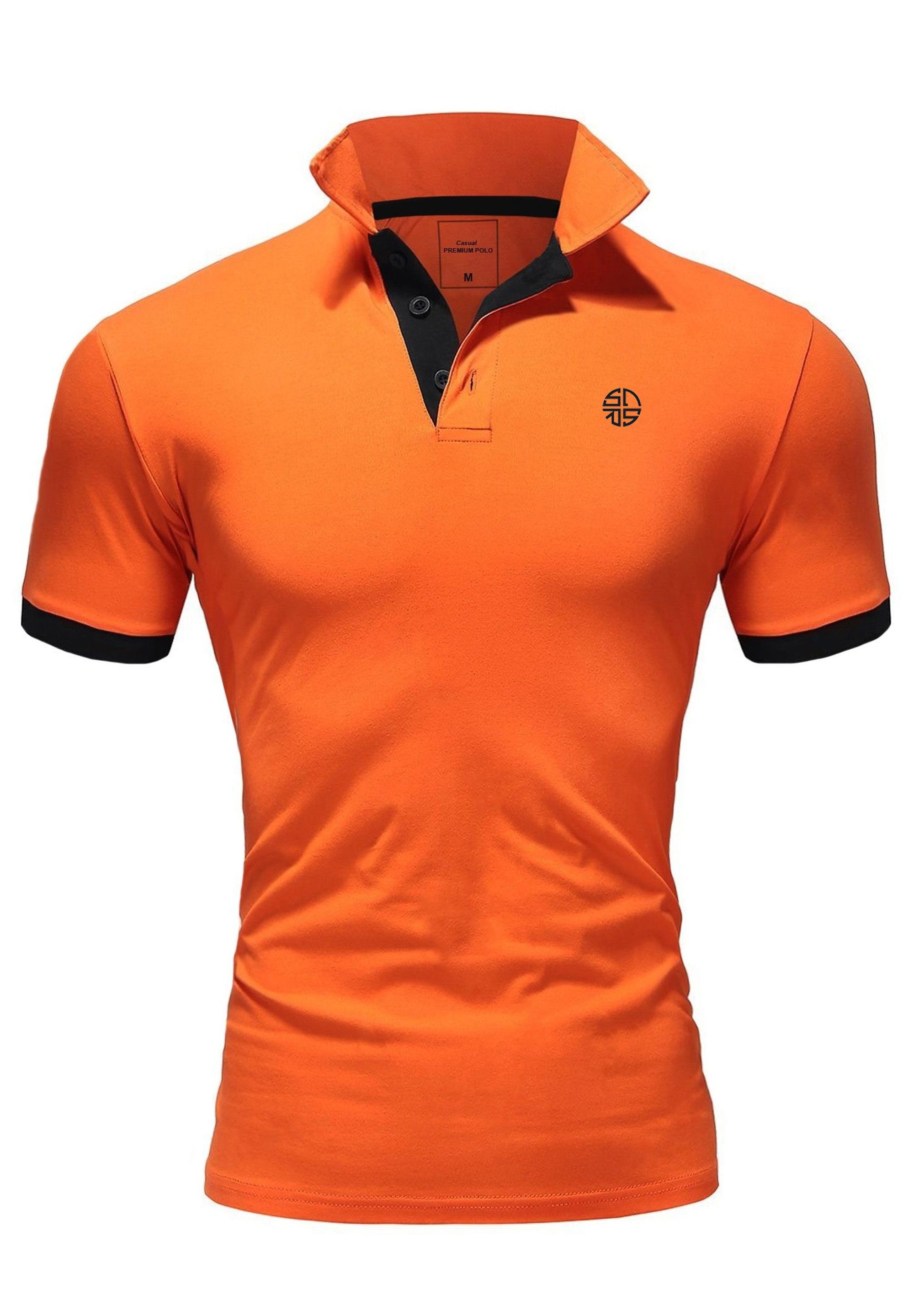 SOULSTAR Poloshirt MPROUND Herren Kurzarm T-Shirt günstig online kaufen
