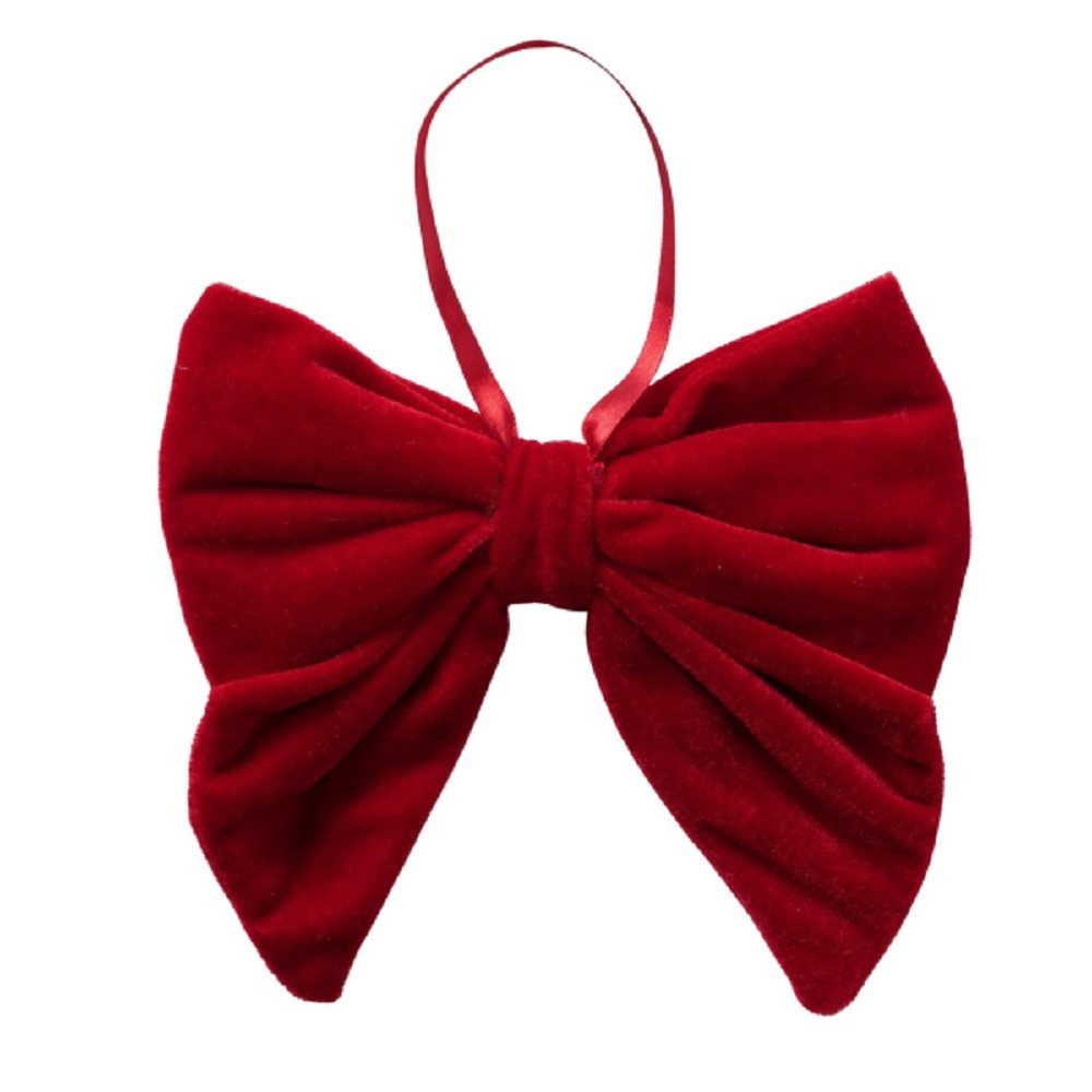 BOLTZE GRUPPE Dekohänger Boltze Dekoanhänger Bowy, Textil Schleife, Weihnachtsschleife, 2058935