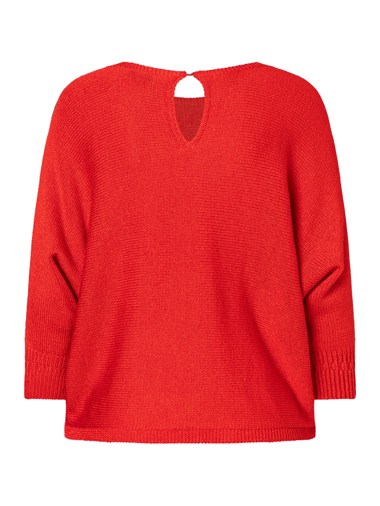MORE&MORE Rundhalspullover femininer, leichter 3/4 Arm Pullover