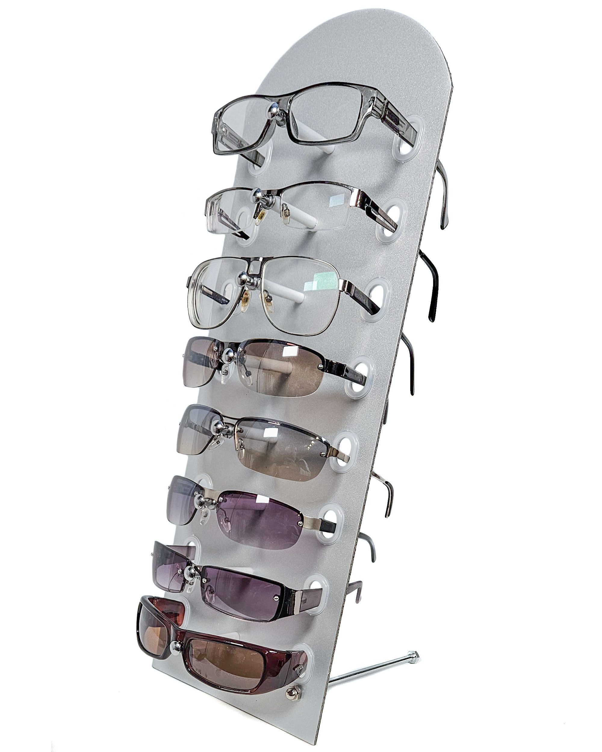 Brillenetui Brillenständer Brillenpräsenter Brillendisplay für 8 Brillen