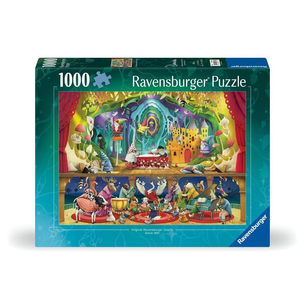 Ravensburger Puzzle Erwachsenenpuzzle 1000 Teile - Schneewittchen und die sieben Zwerge, 1000 Puzzleteile