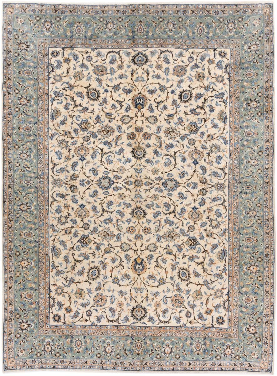 Orientteppich Keshan 300x390 Handgeknüpfter Orientteppich / Perserteppich, Nain Trading, rechteckig, Höhe: 12 mm