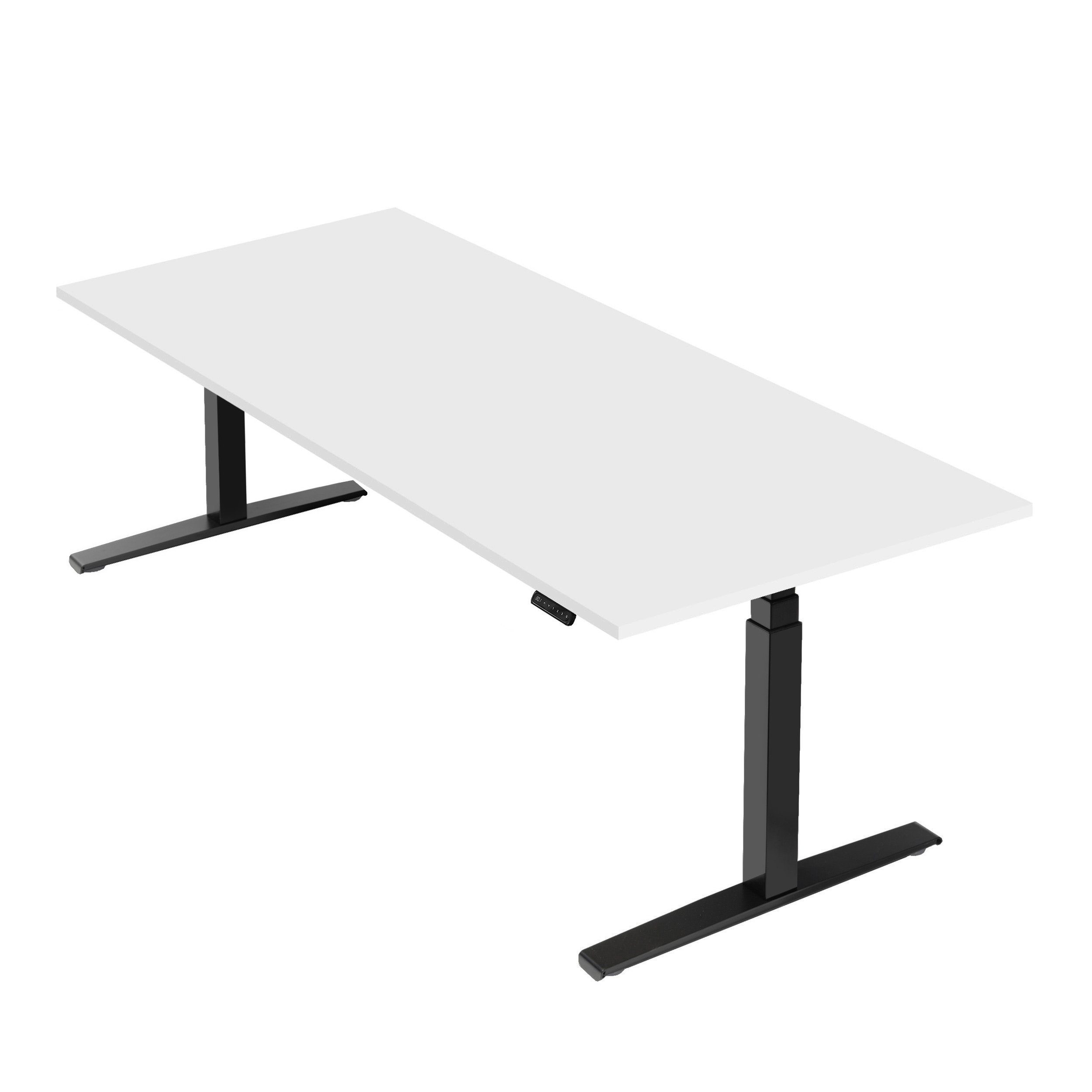 boho office® Schreibtisch Basic Line, Schwarz günstig online kaufen