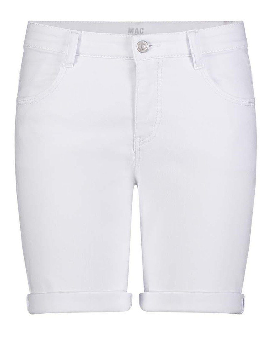 MAC Stretch-Jeans MAC SHORTY white denim 2387-90-0396 D010