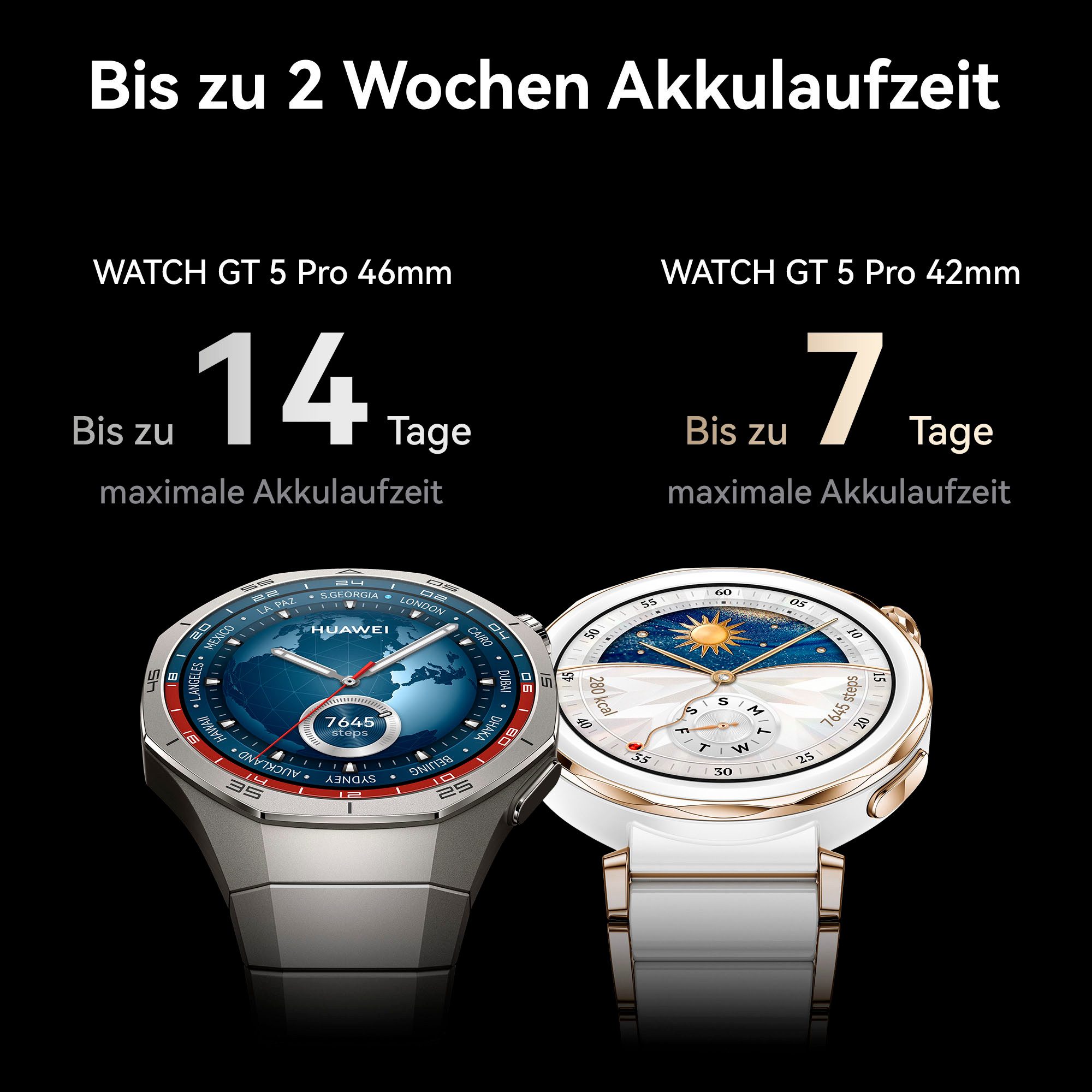Huawei Watch GT5 Pro 42MM (Jana-B29C) Smartwatch (3,35 cm/1,32 Zoll, Harmony OS)