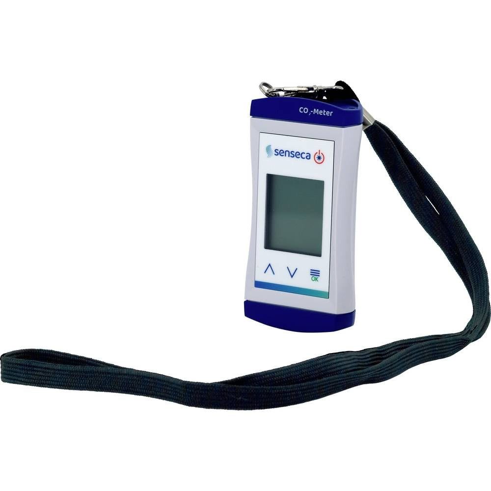 Senseca Raumluft-Qualitätssensor Kompakter CO₂ Monitor mit Alarm 486769