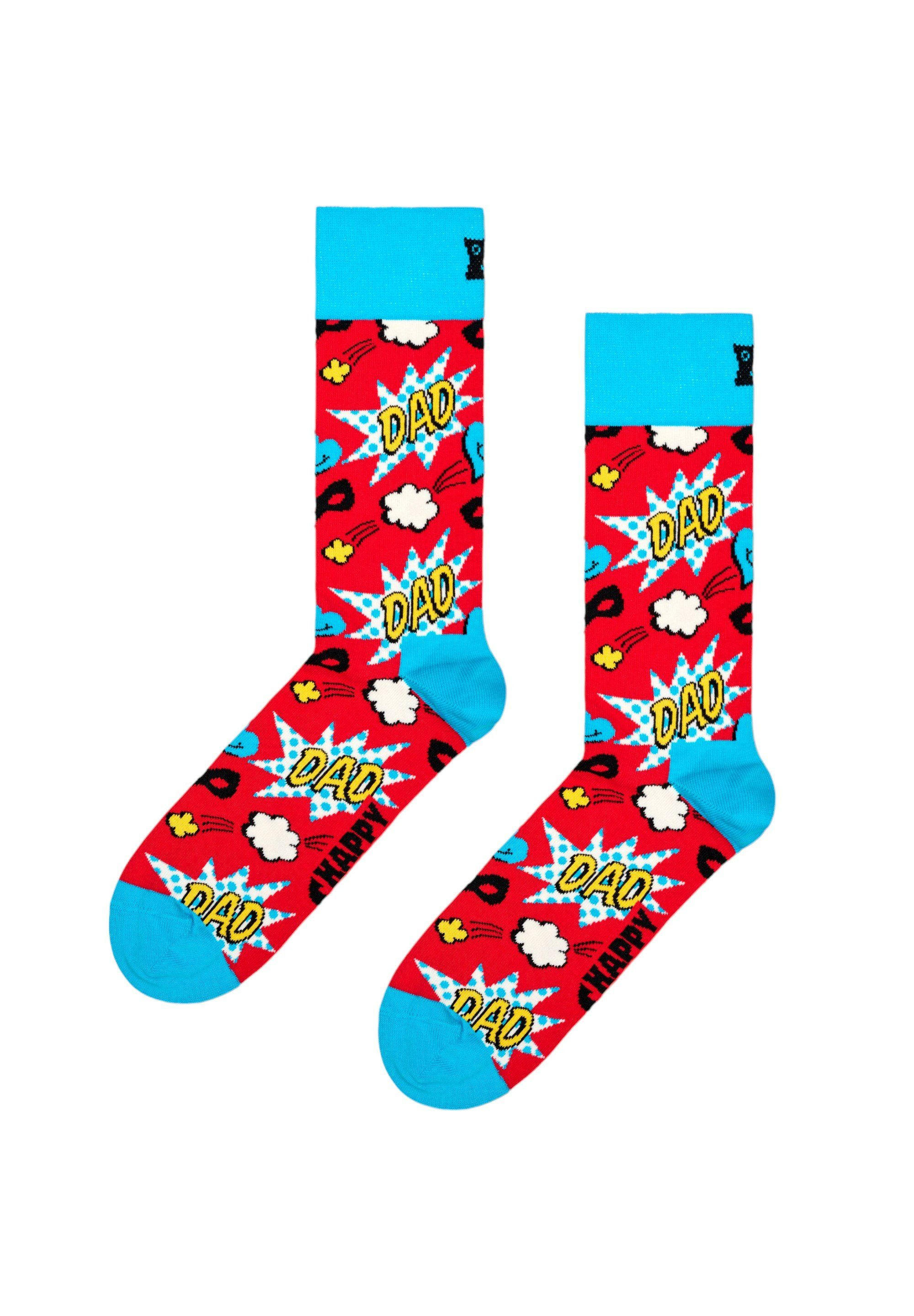Happy Socks Basicsocken 3-Pack Super Dad günstig online kaufen