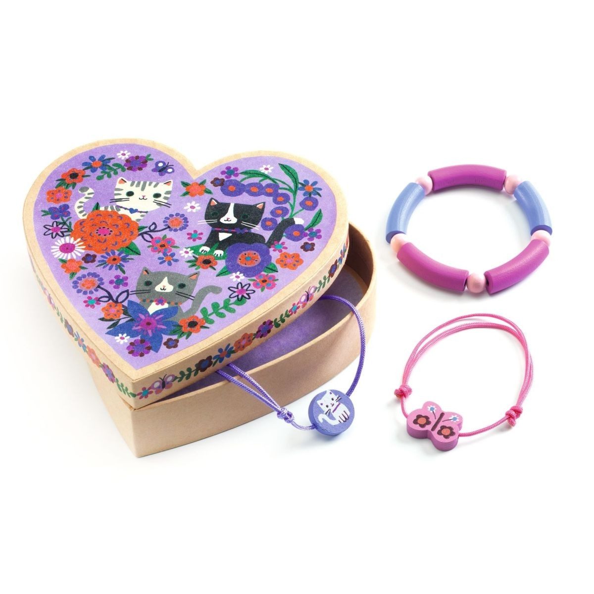 DJECO Kreativset Armbänder Tara Kreativset für Kinder