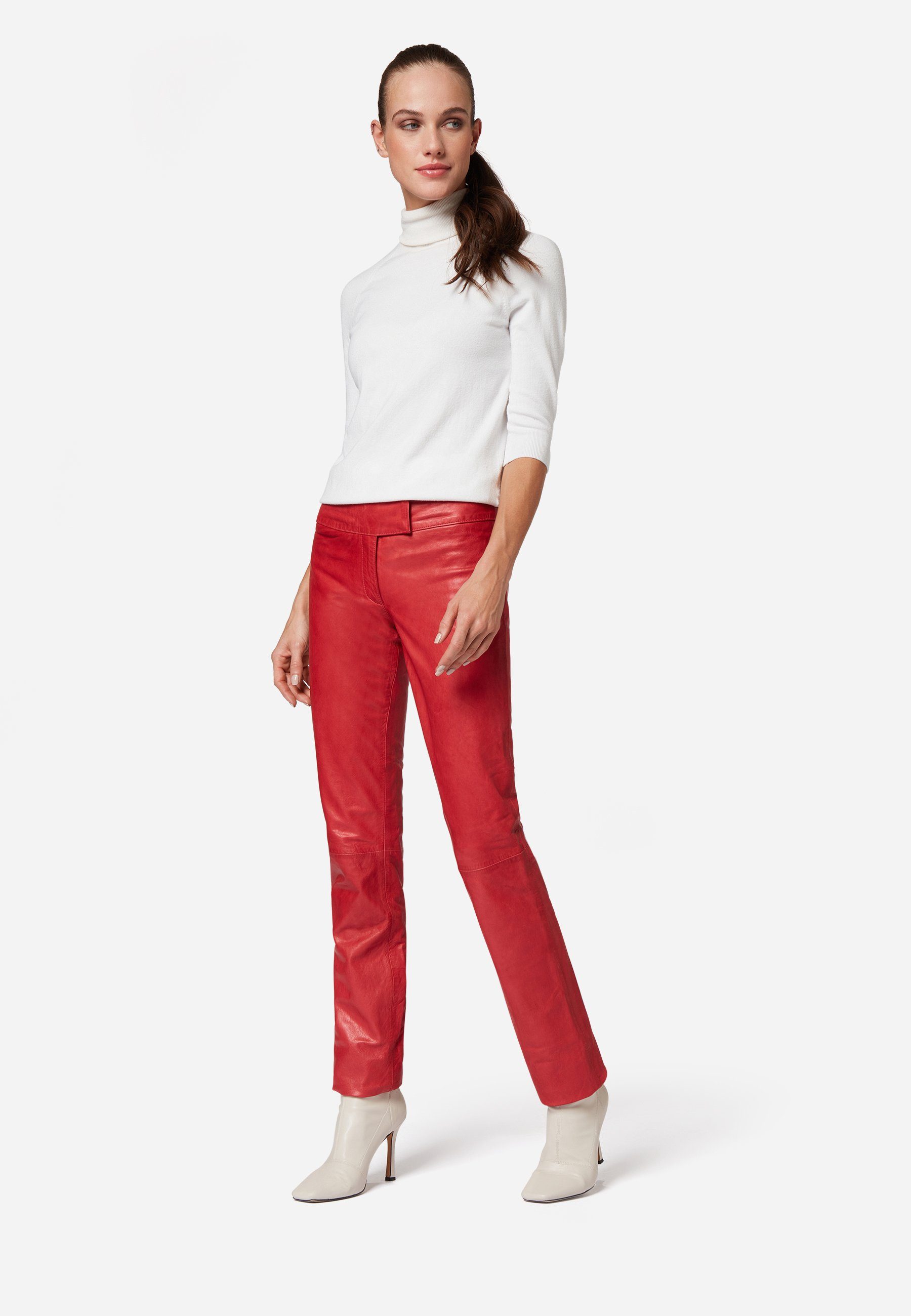 RICANO Lederhose Low Cut Low Waist günstig online kaufen