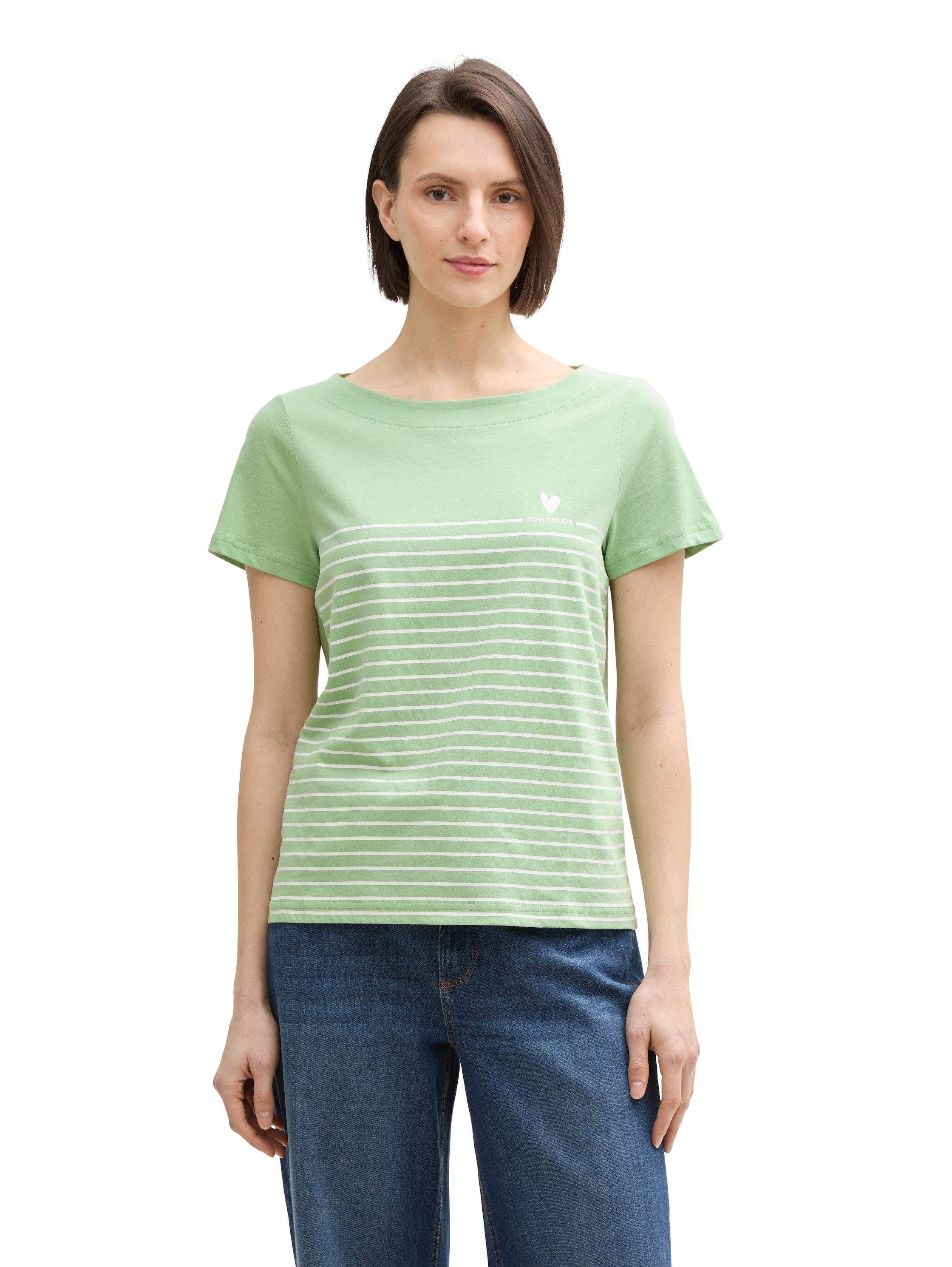 TOM TAILOR T-Shirt mit Print und günstig online kaufen