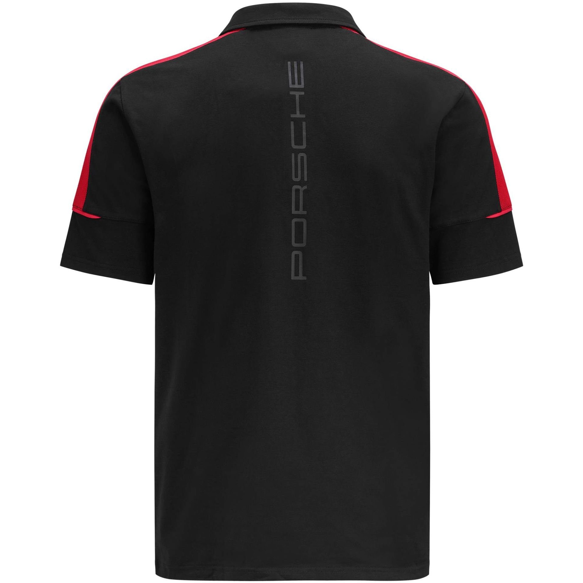 Porsche Motorsport Poloshirt Polohemd Basic (Schwarz) günstig online kaufen
