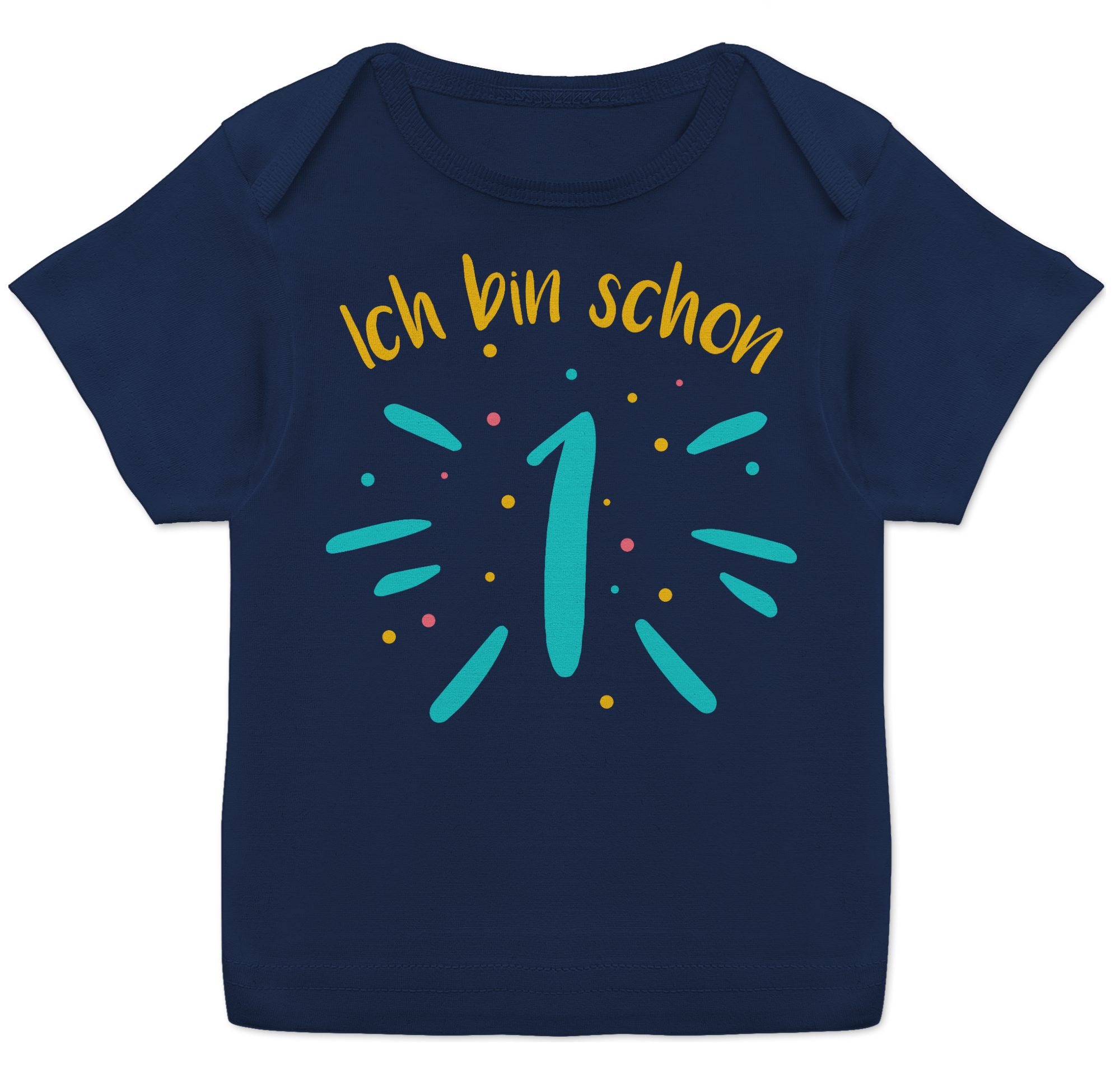 Shirtracer TShirt »Ich bin schon 1 bunt Geburtstag Baby Baby T