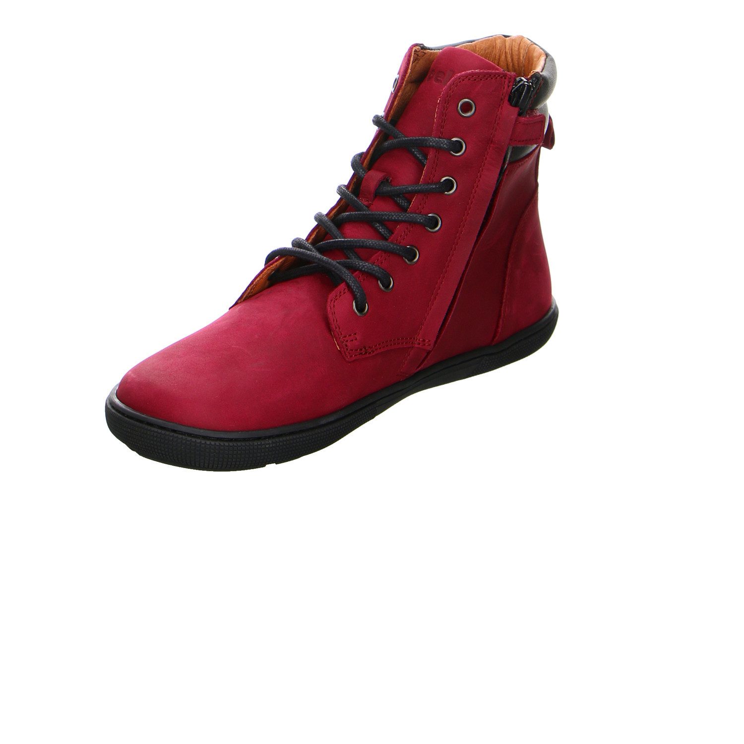 KOEL Koel Nubuk Schnürstiefel - Sneaker rot Stiefelette