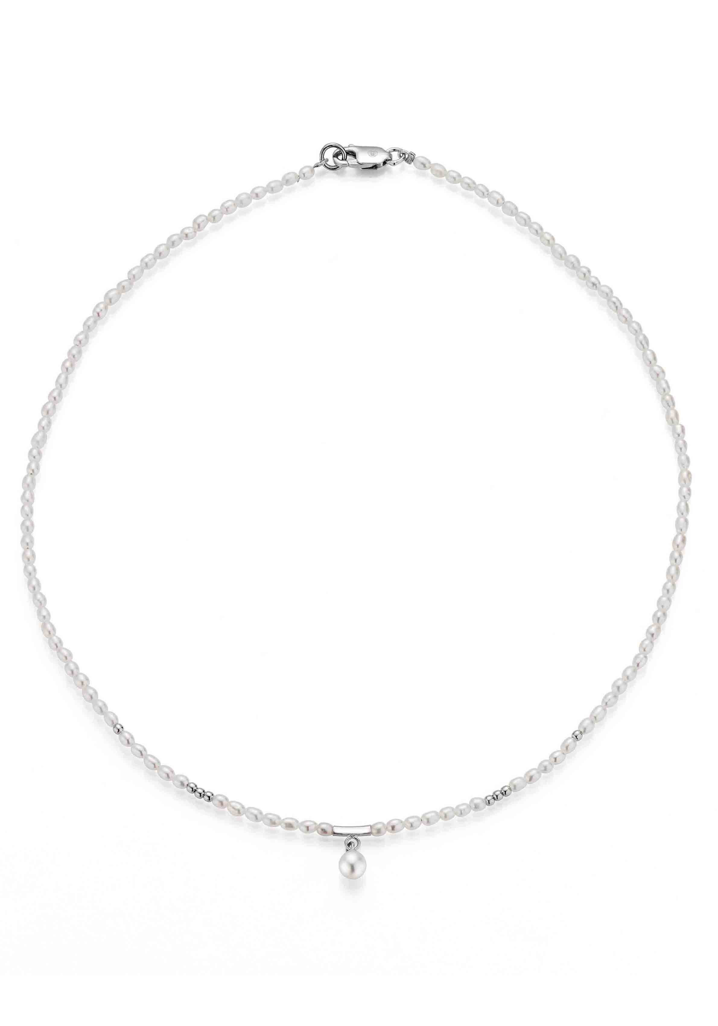 Firetti Perlenkette Schmuck Geschenk Halsschmuck Halskette Perle, Made in Germany - mit Süßwasserzuchtperle