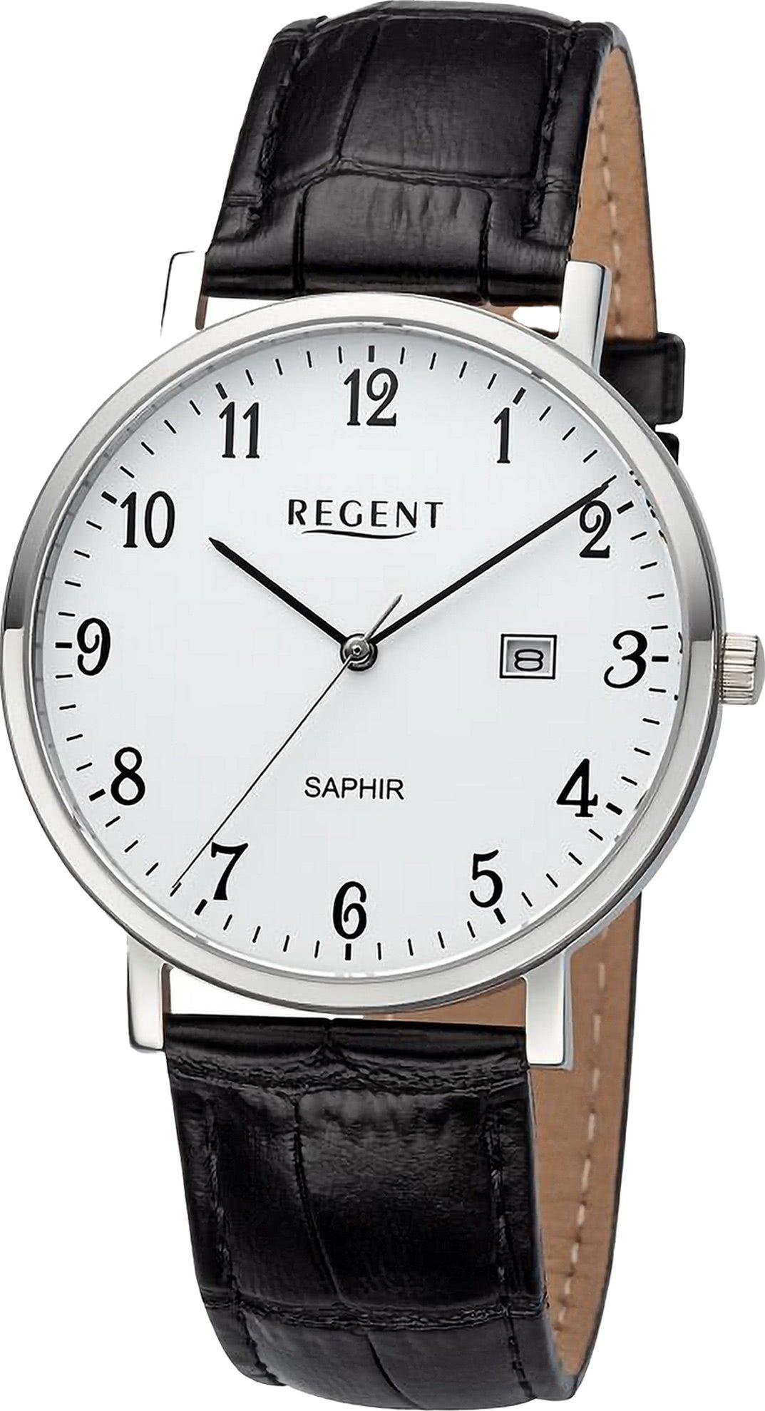 Quarzuhr Regent Herren Armbanduhr Analog