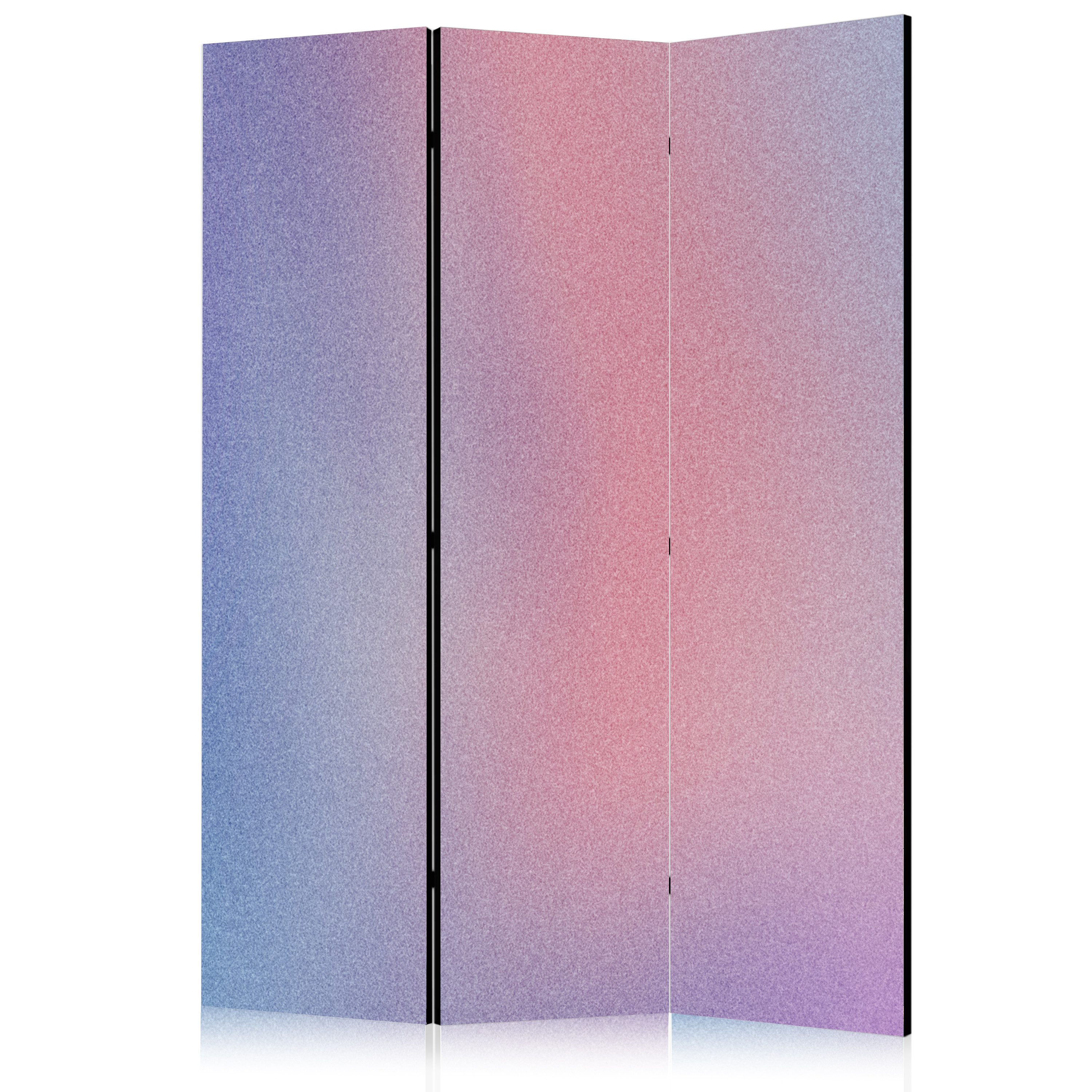 Muralo Paravent 3-teilig Raumteiler klappbar Regenbogenfarbener Farbverlauf (Packung, 1 St., 135x172 cm), 3 Varianten, für das Schlafzimmer, das Wohnzimmer