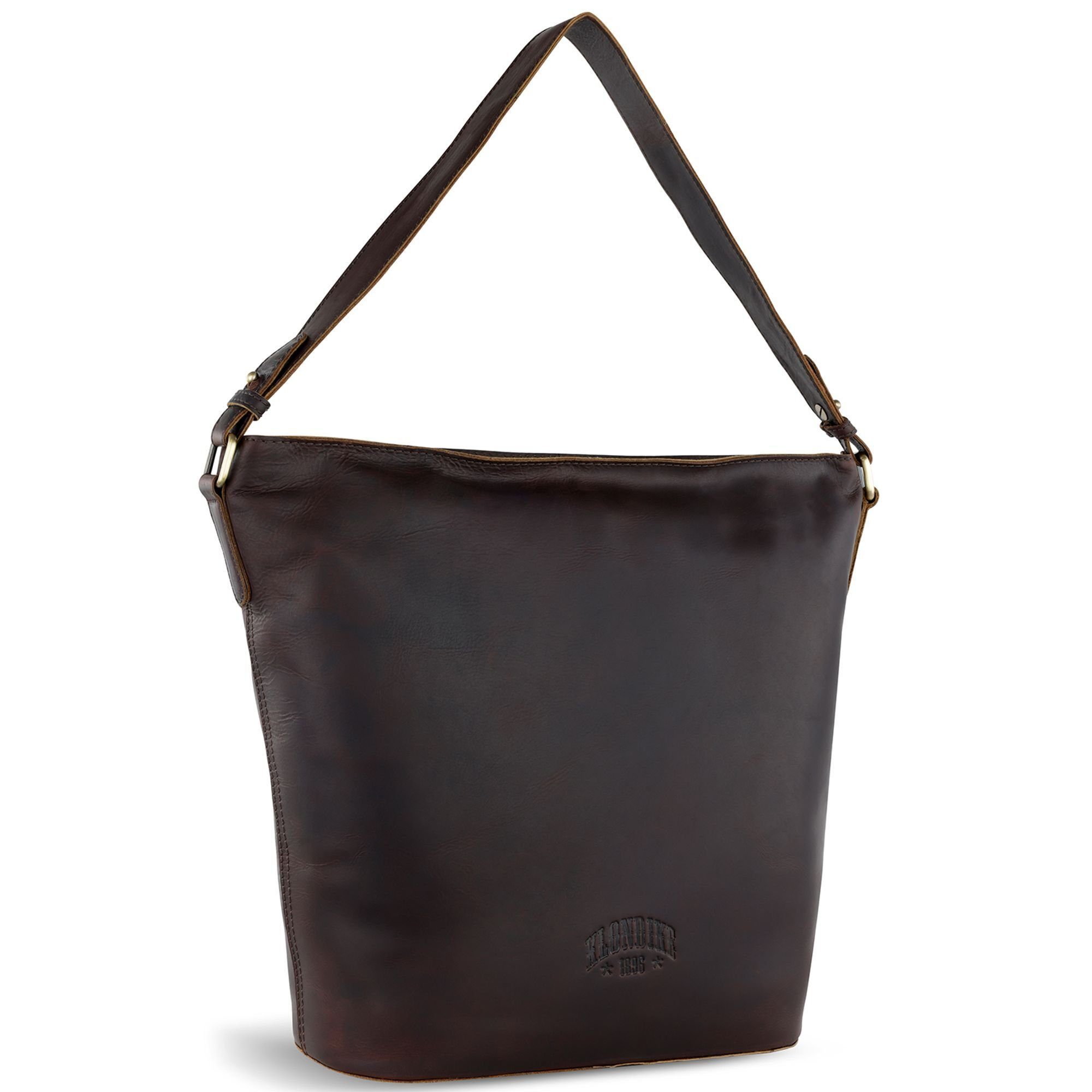 Klondike 1896 Schultertasche Rush, Leder