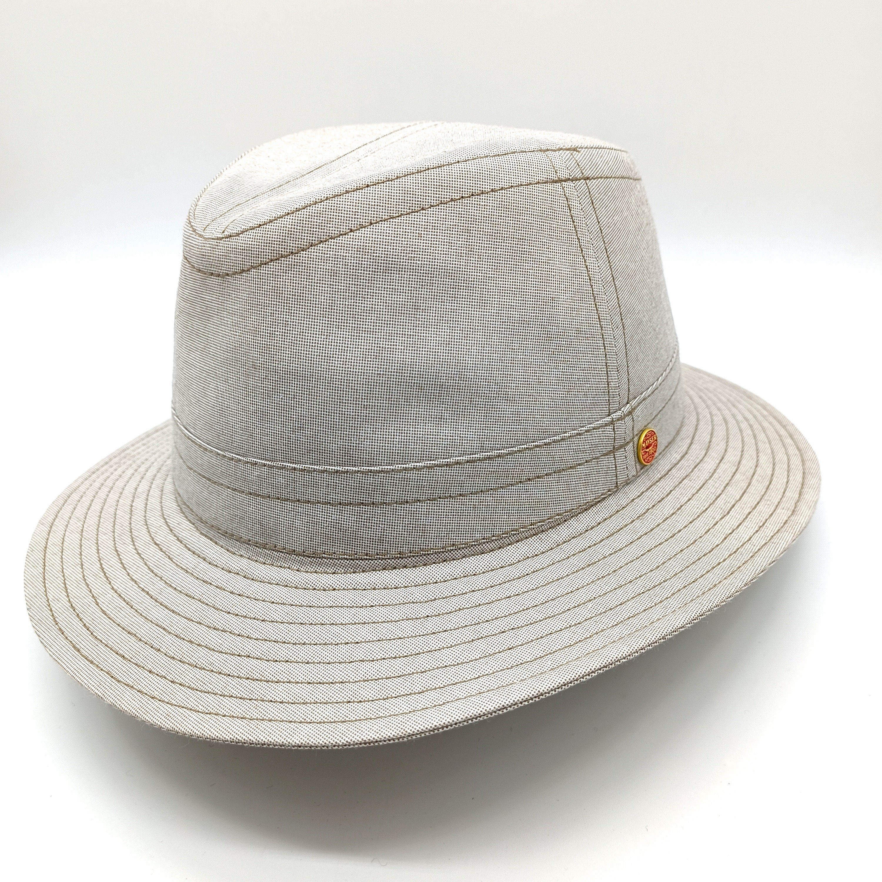 Mayser Sonnenhut Sheridan Stoffhut braun