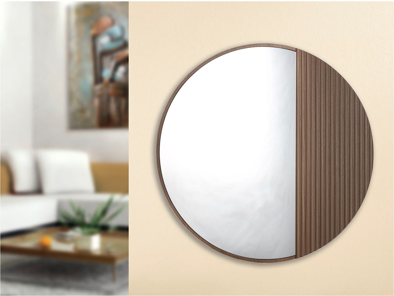 Casablanca by Gilde Wandspiegel Spiegel "Living" (1-St)