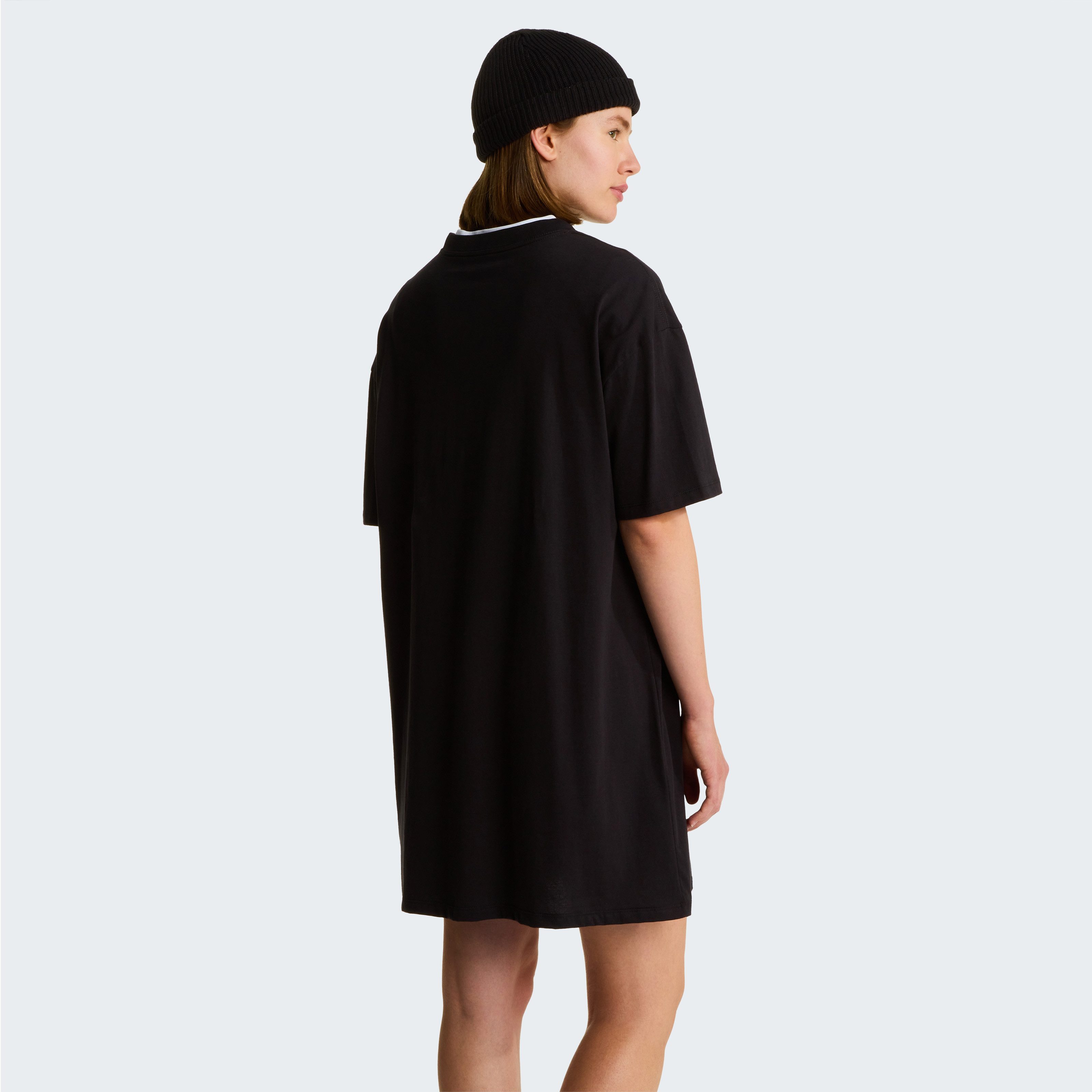 The North Face Shirtkleid W EVOLUTION SIMPLE DOME T-SHIRT DRESS für sportliche Aktivitäten, sportlicher Stil, aus Baumwolle