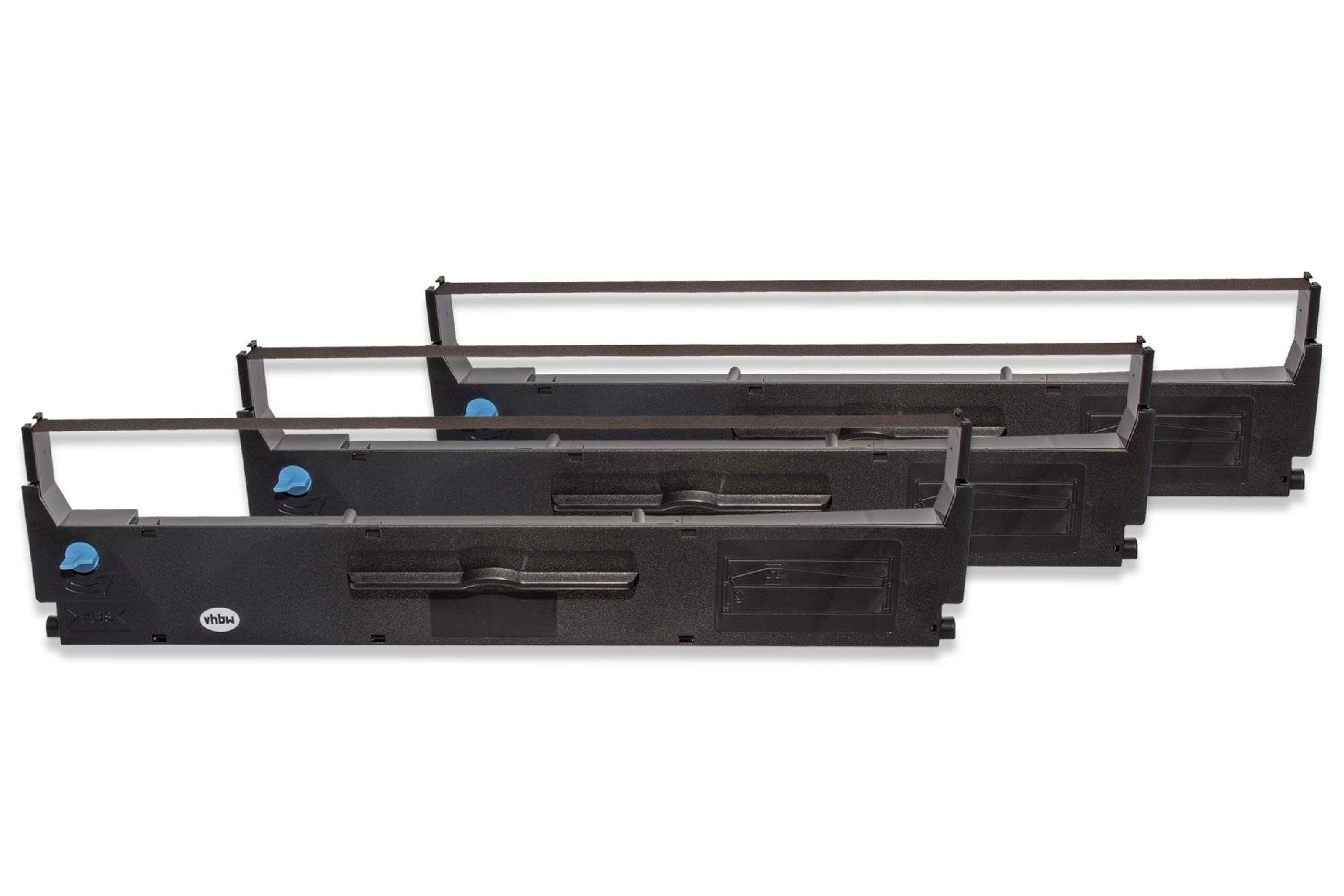 vhbw Beschriftungsband, passend für Epson RX 105, RX 70, RX 80, RX 80 F, RX 80 F Plus, RX 80 T Drucker & Kopierer Nadeldrucker